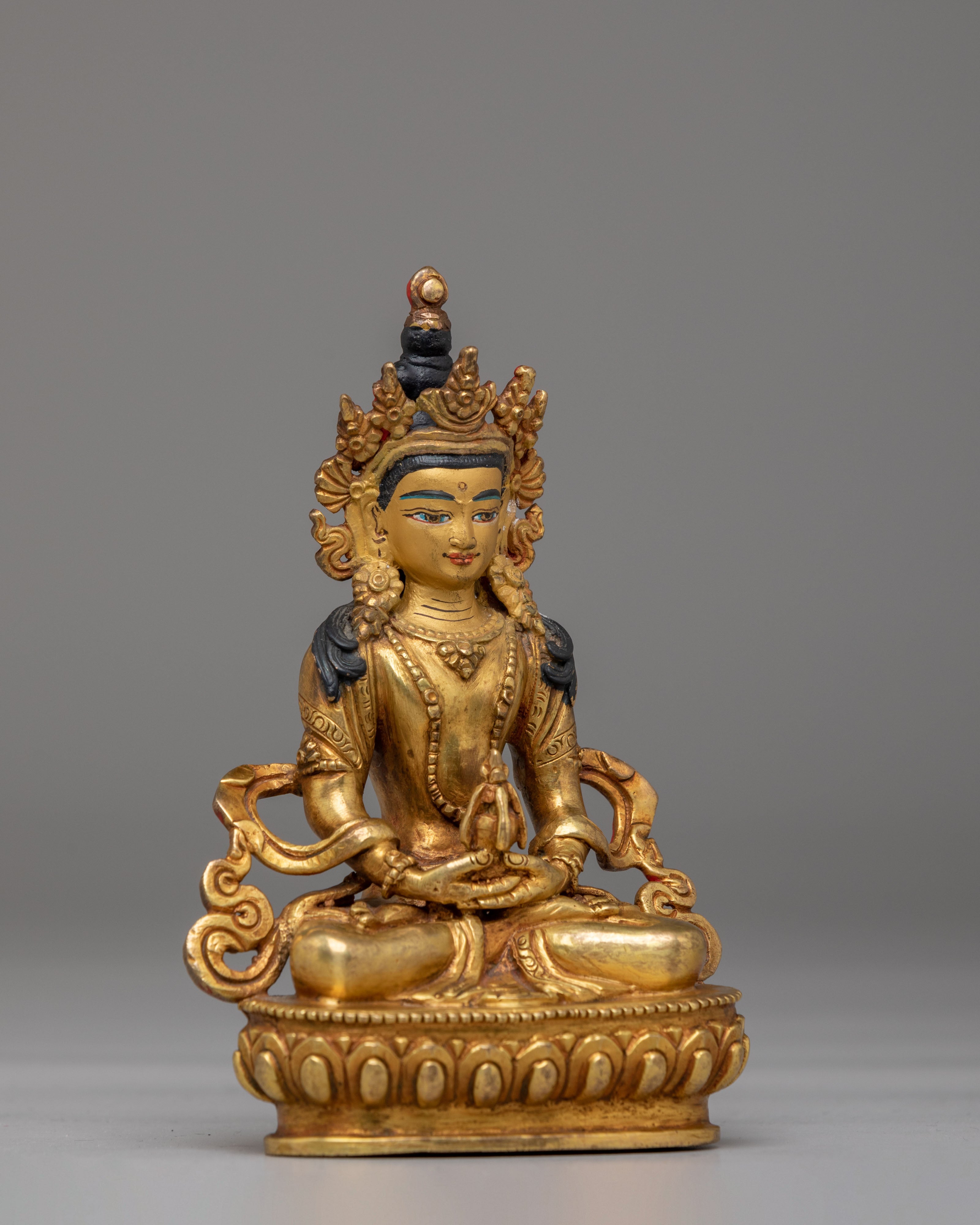 Sacred Amitayus Buddha Sculpture | Spiritual Home Decor