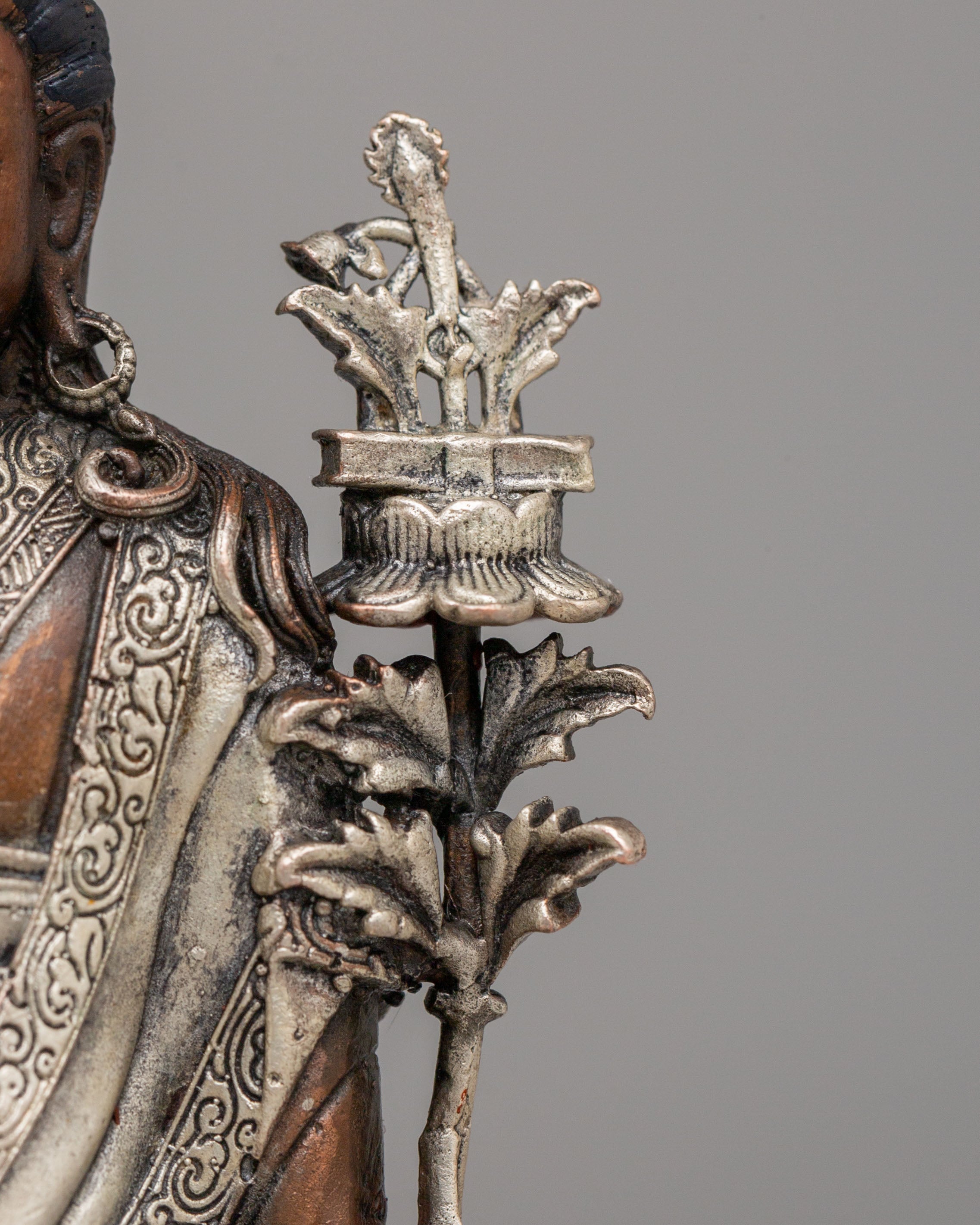 Tibetan Jigme Lingpa Statue | Nyingma Buddhist Master Sculpture