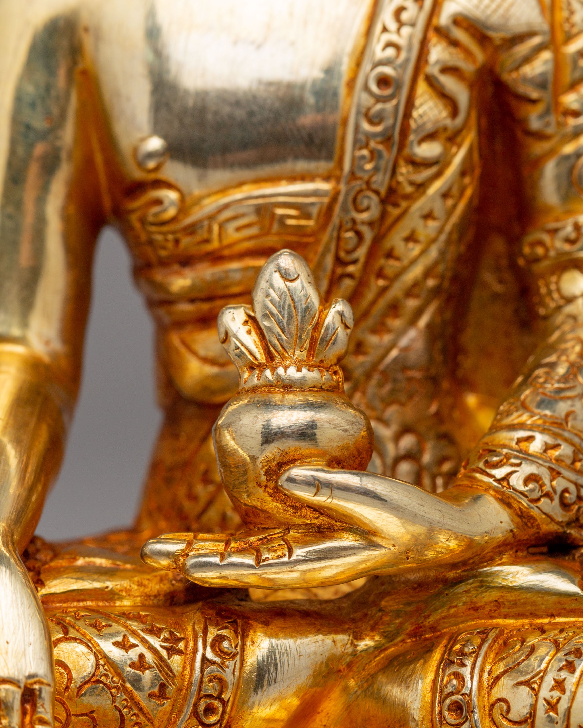 Sacred Medicine Buddha Healing Statue | Meditation Buddha Statue