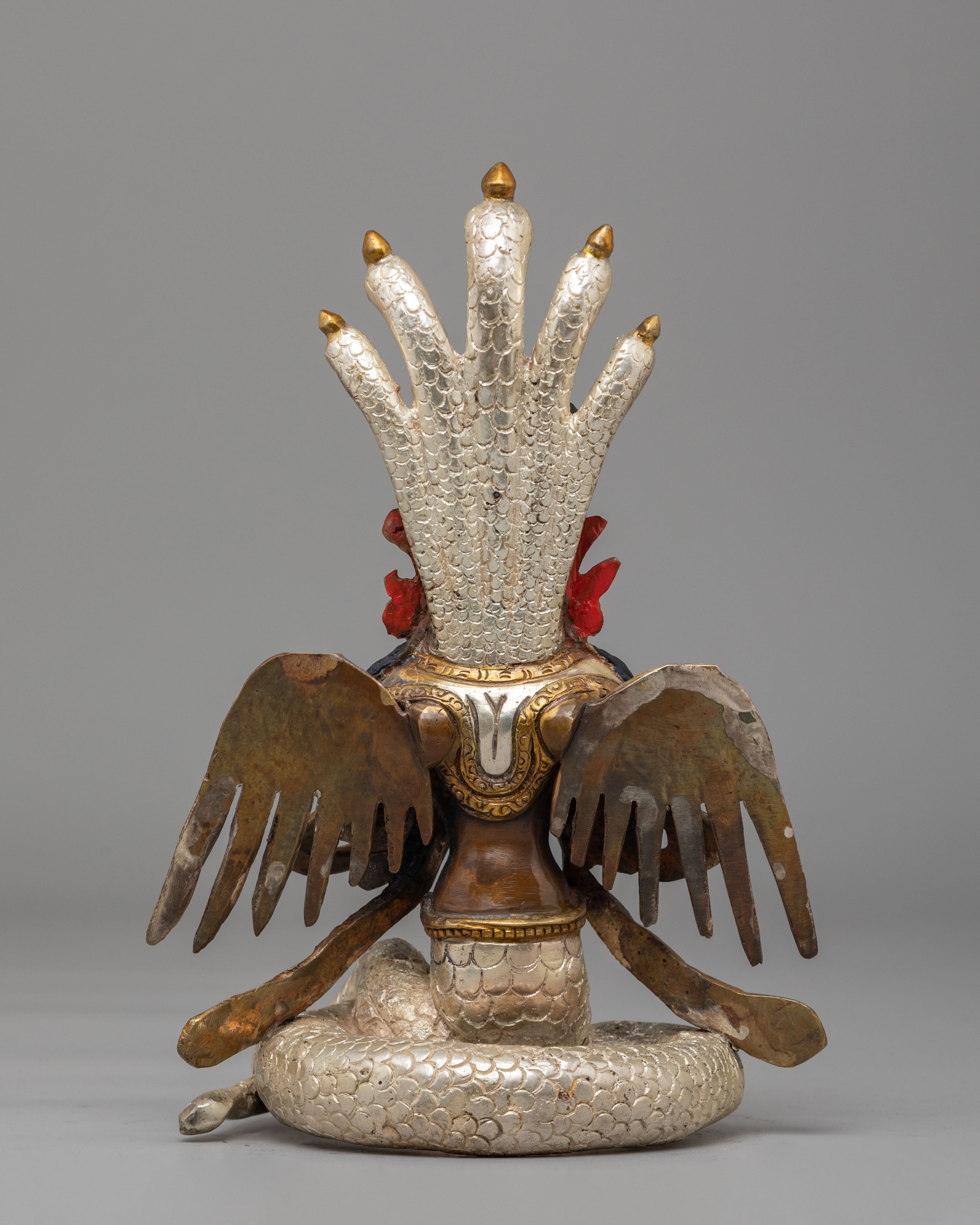 Goddess Nagkanya Serpent Statue | Mythical Goddess Sculpture