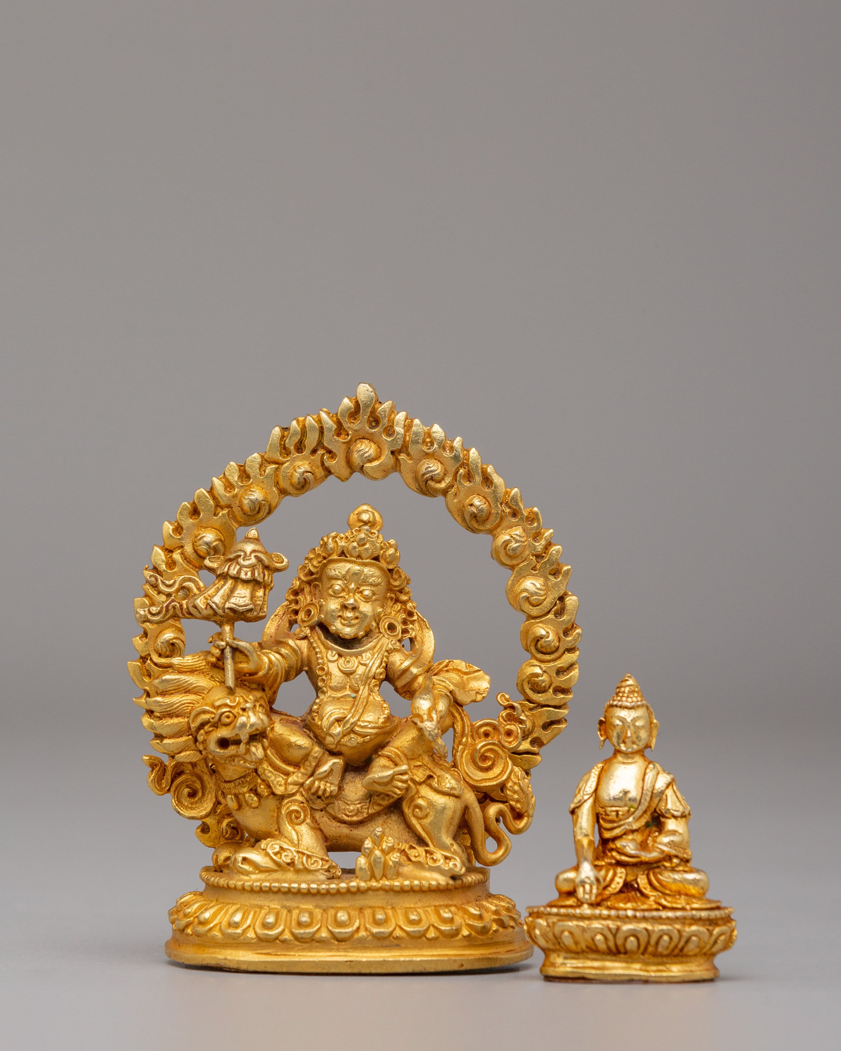 Himalayan Namtoshe Altar Statue | Buddhist Wealth Protector