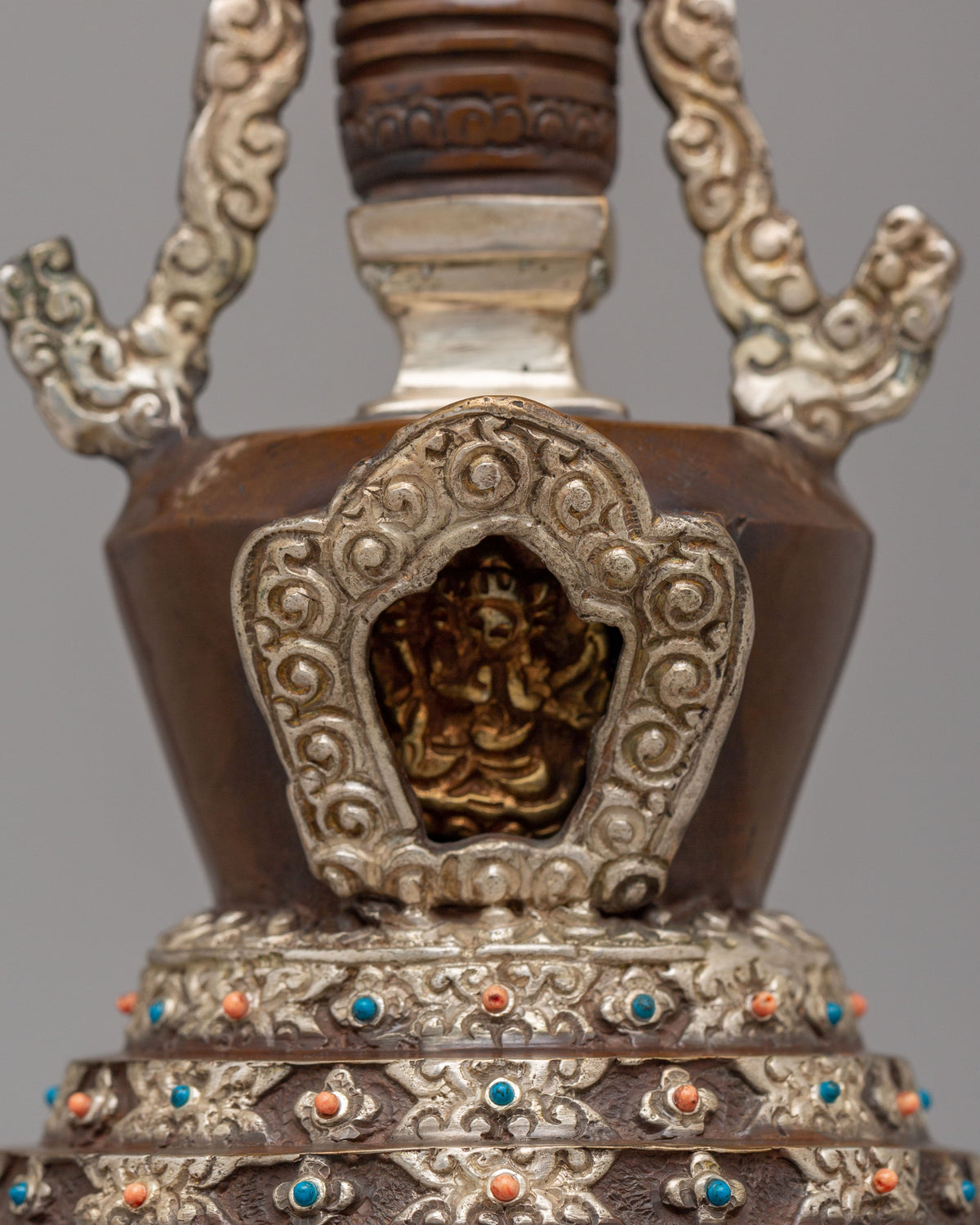 Buddhist Ritual Lotus Blossom Stupa | Symbol of Enlightenment