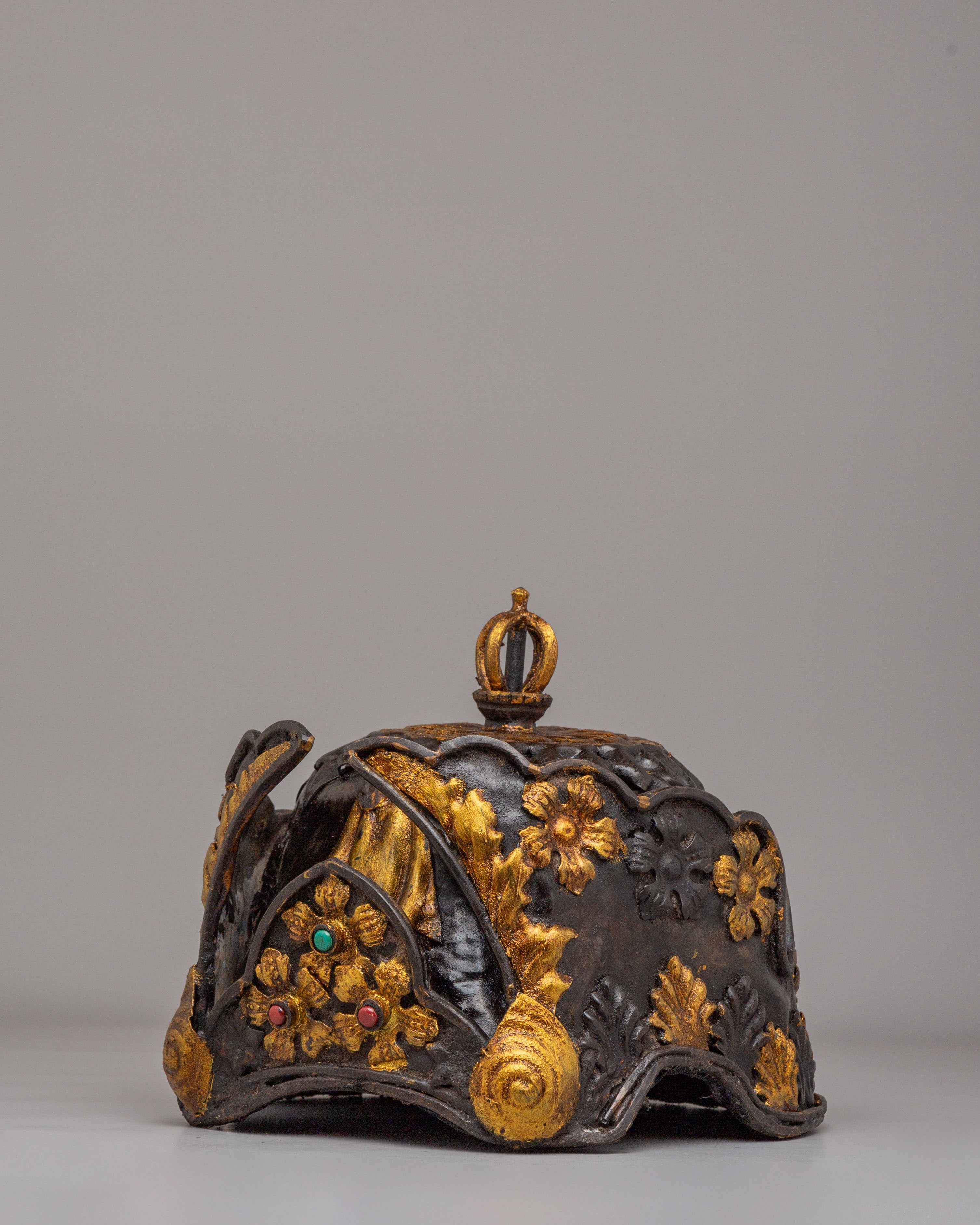 Handcrafted Ritual Crown | Tibetan Buddhist Art
