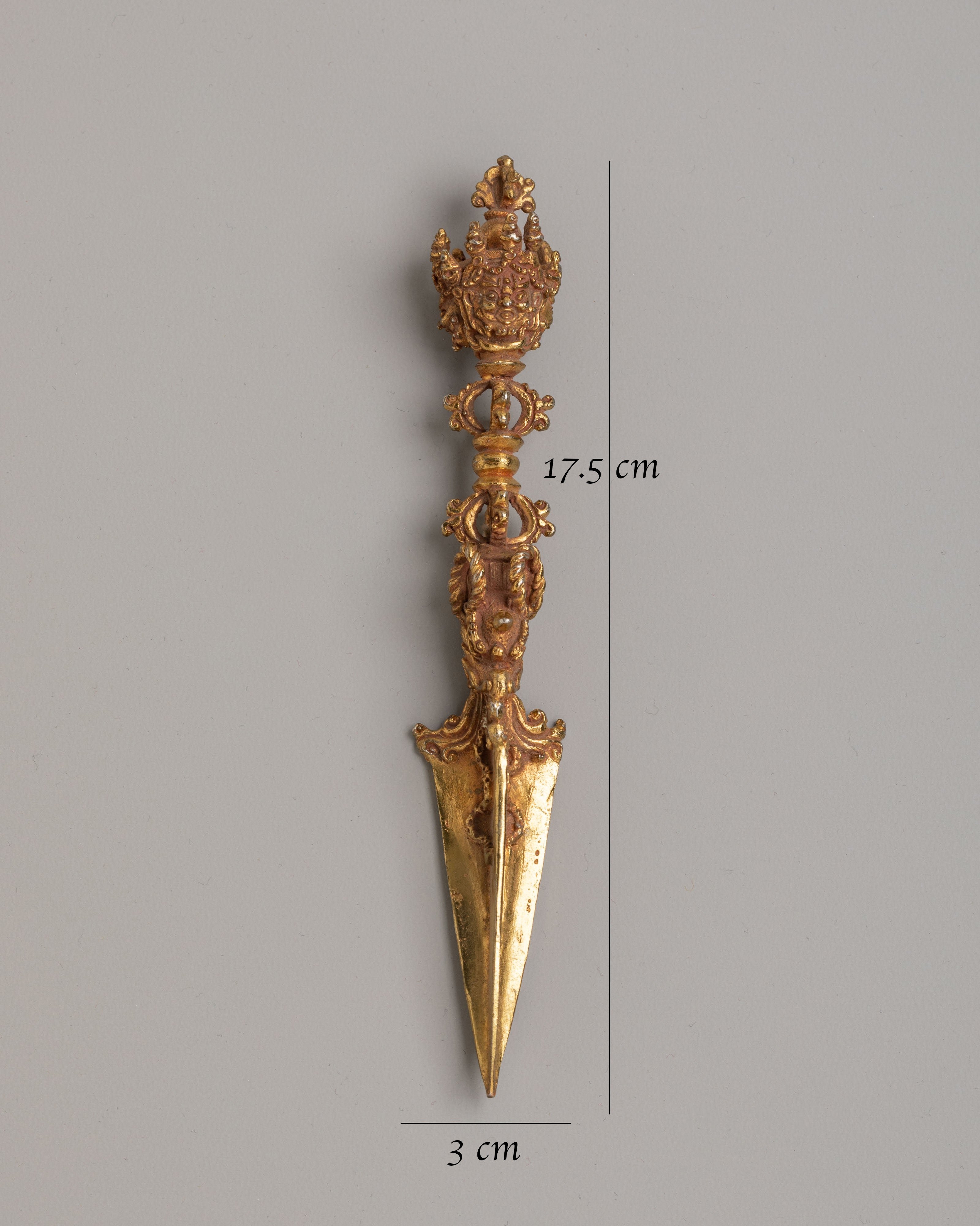 Tantric Buddhist Phurba | Ritual Dagger for Tantric Practice