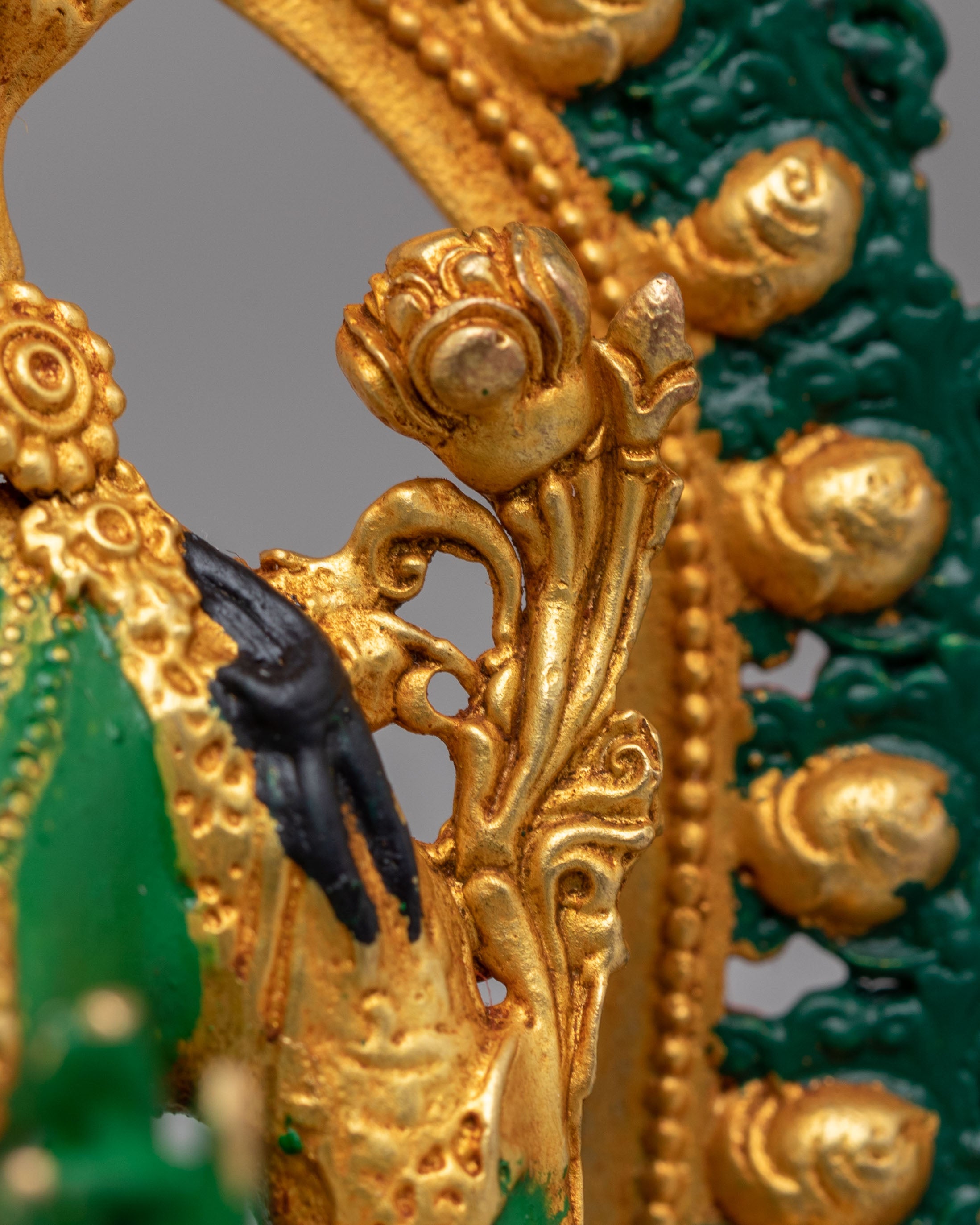 Green Tara Healing Goddess Statue | Symbol of Compassion