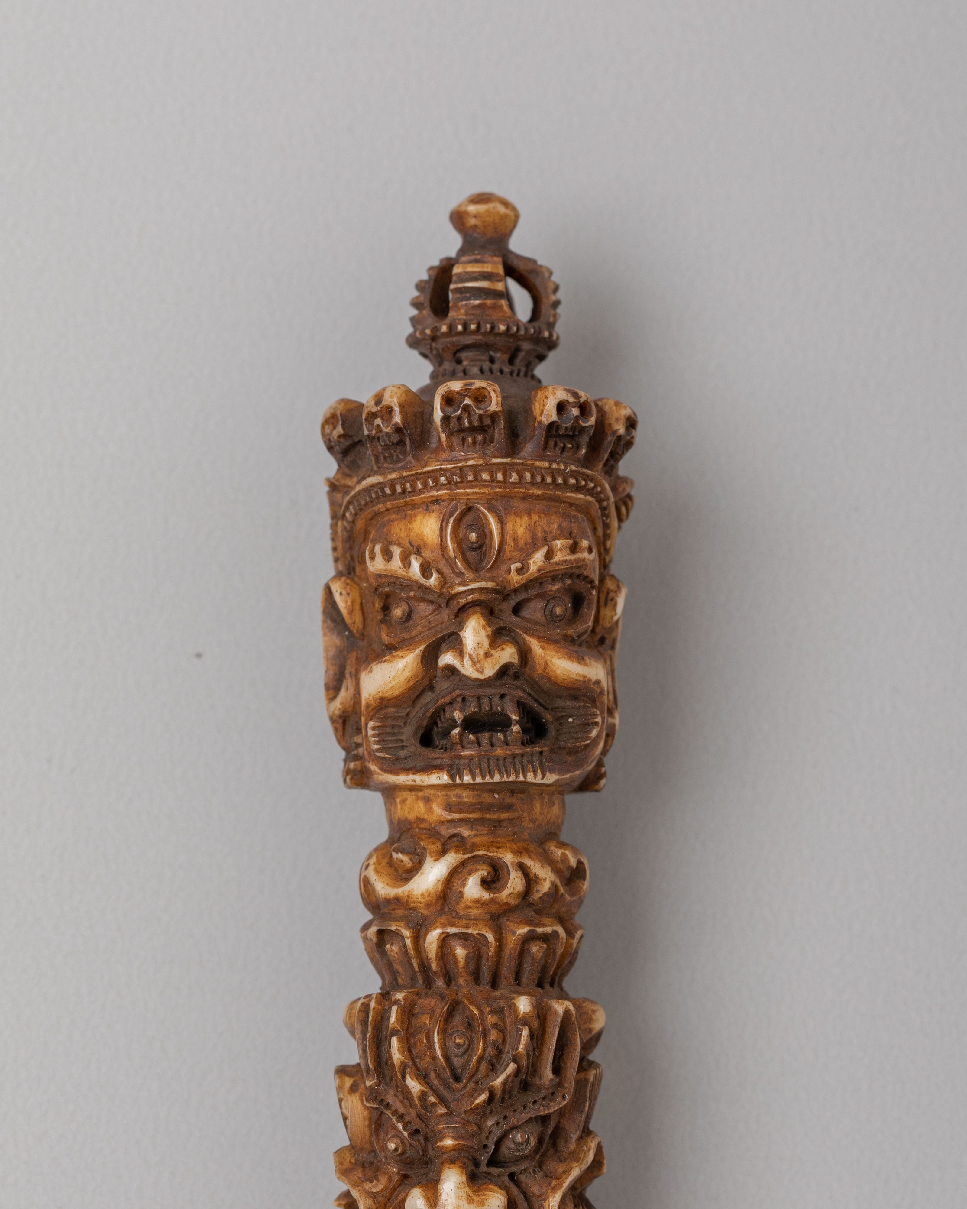 Tibetan Altar Ritual Phurba | Ritual Dagger for Protection