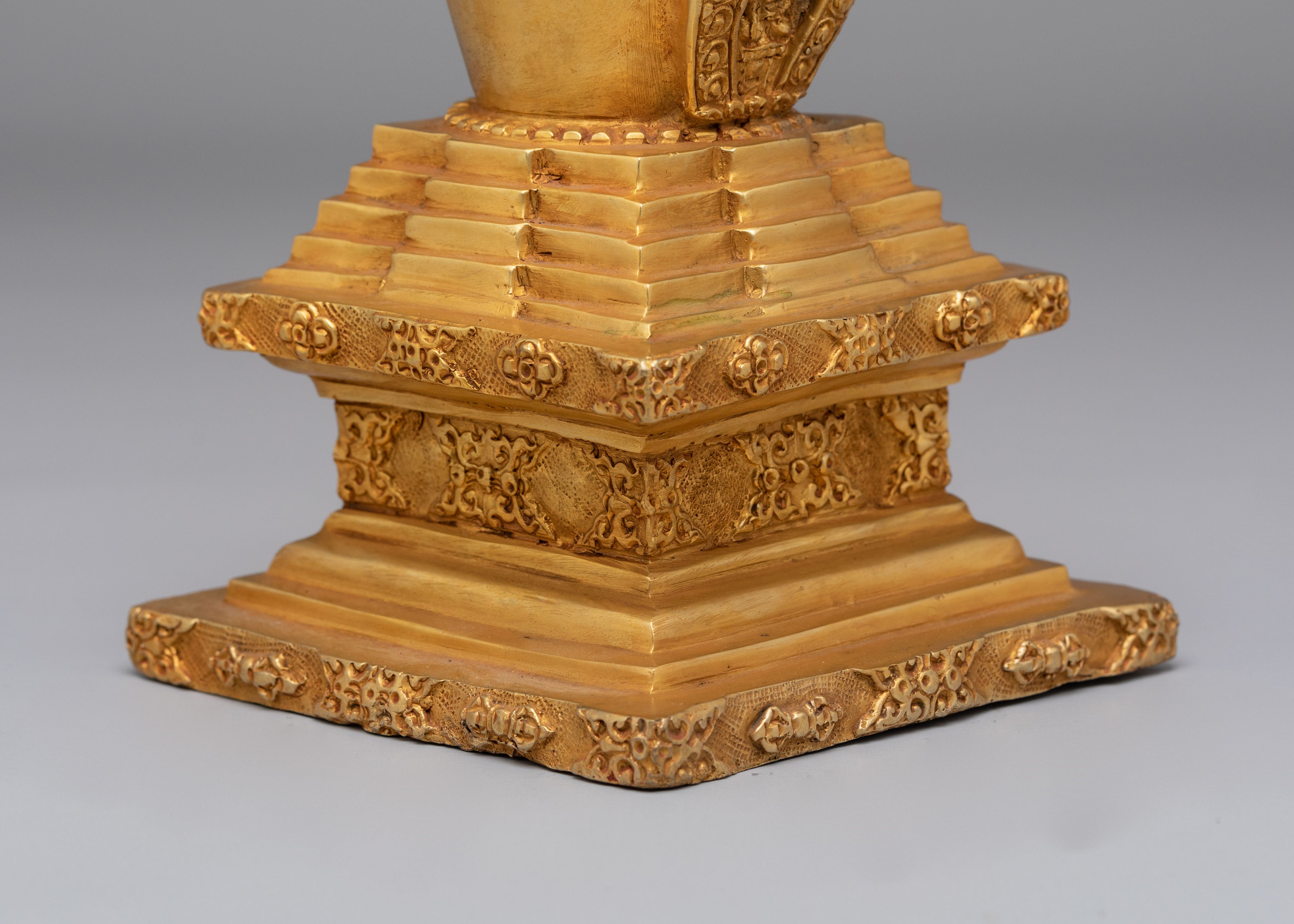 Spiritual Stupa for Rituals | Handcrafted Meditation Altar Stupa
