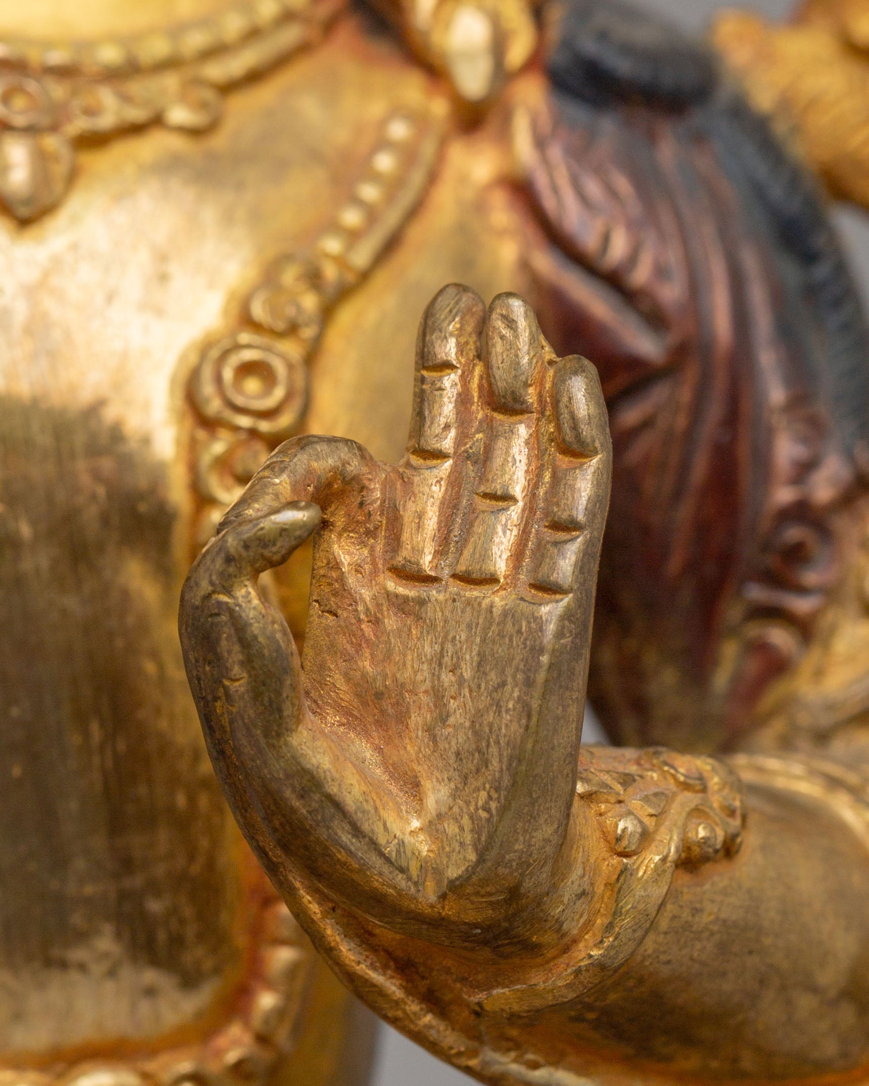 Sacred Wisdom Buddha Manjushri Statue | Embodiment of Transcendent Wisdom