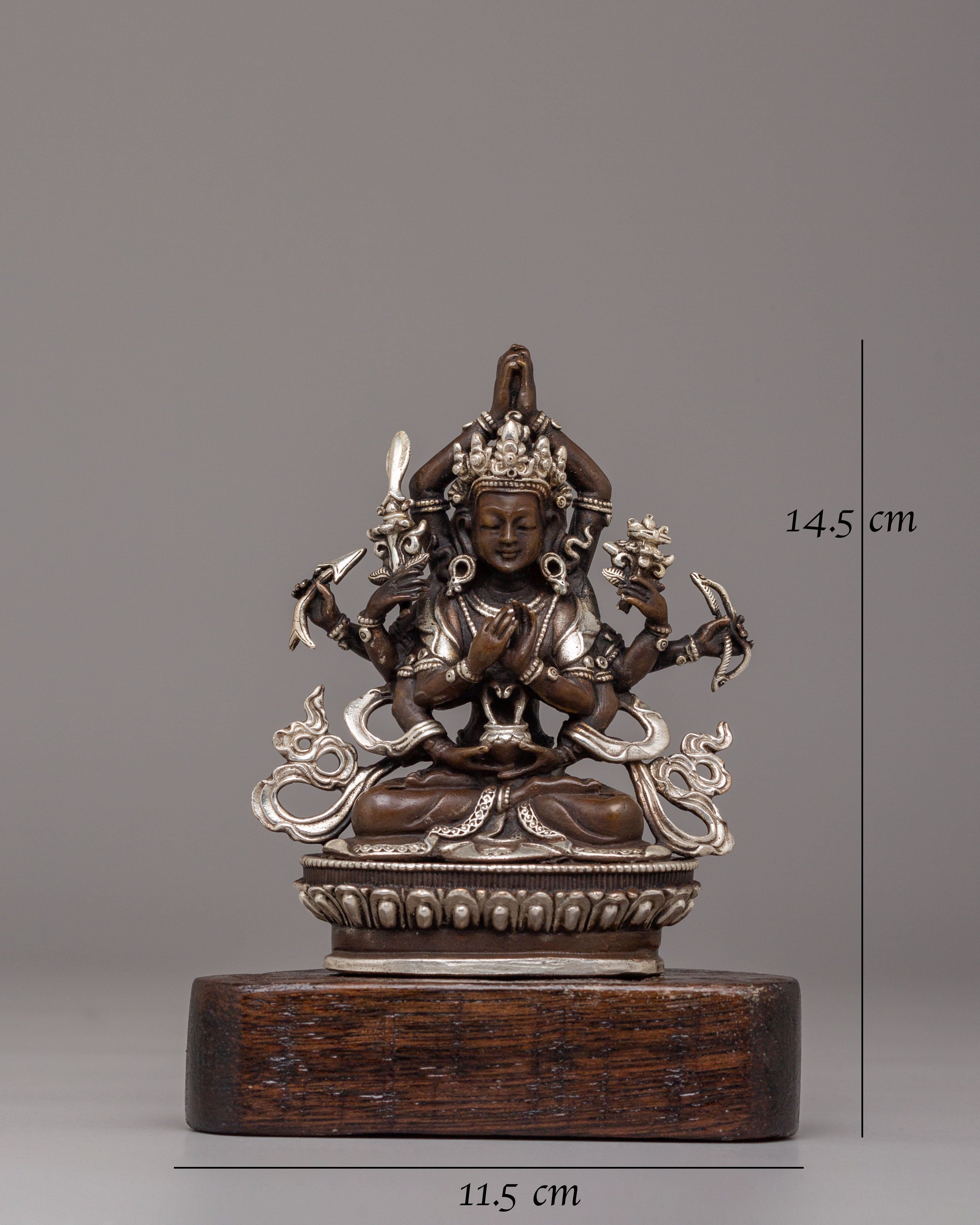 Tibetan Namasangti Statue | Buddhist Deity Artwork