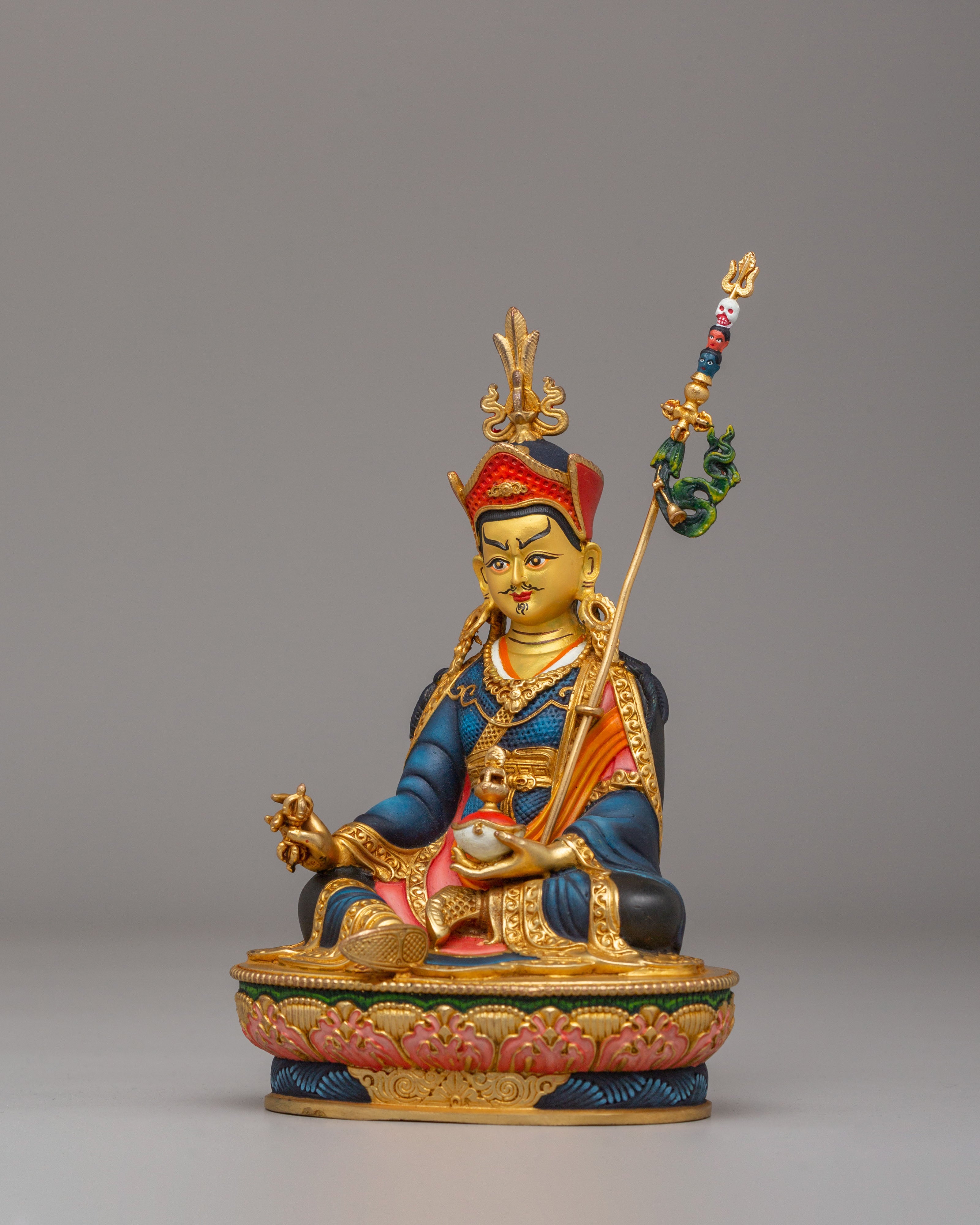 Buddhist Padmasambhava Statue | Sacred Guru Rinpoche Art
