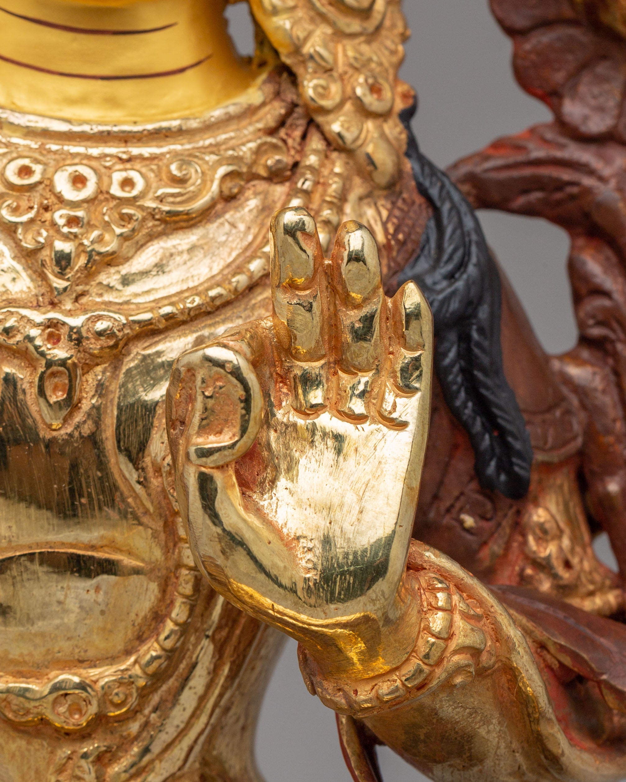 Sword of Wisdom Manjushri Sculpture | Deity of Clarity