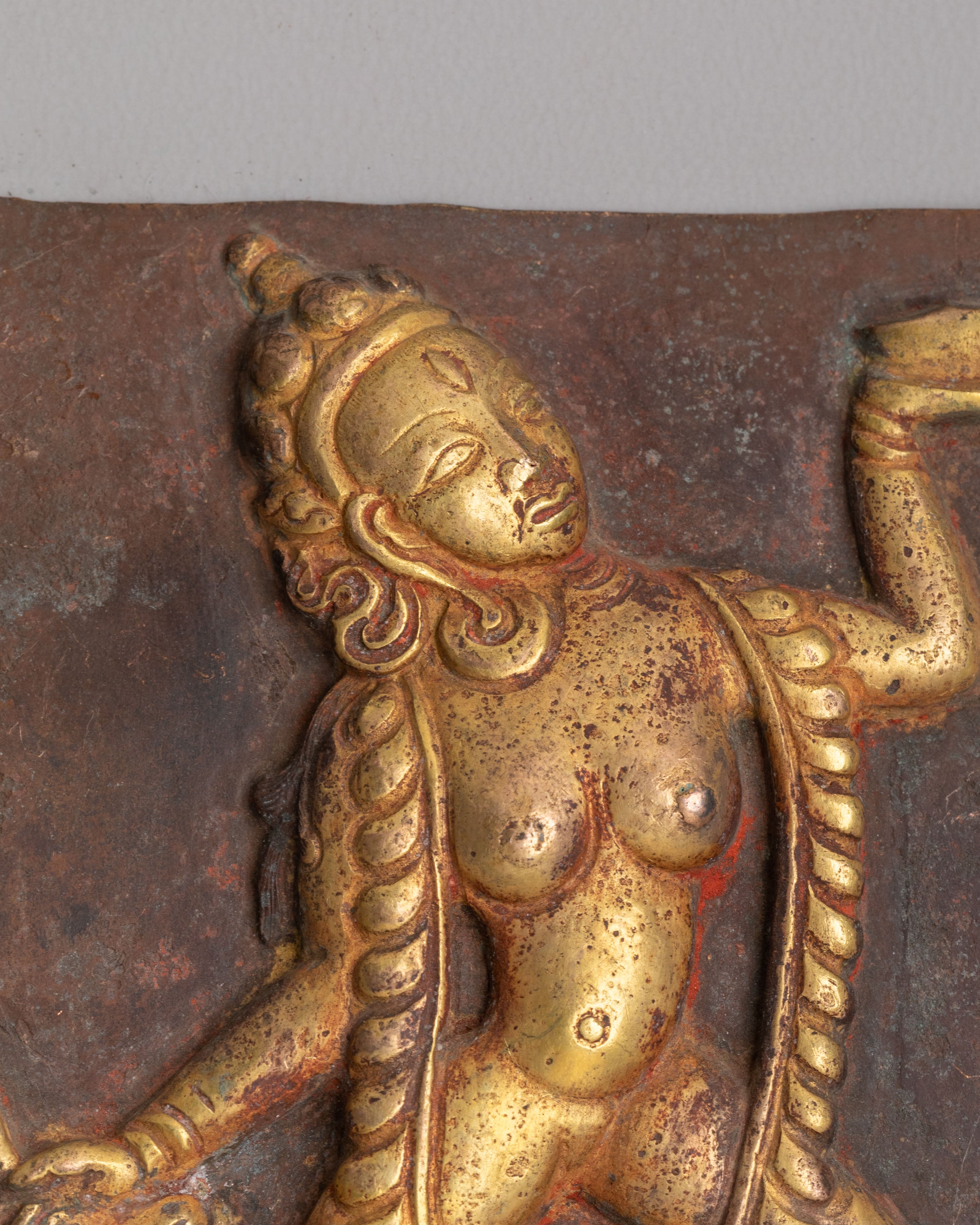 Traditional Vajrayogini Wall Hanging | Handcrafted Tibetan Artwork