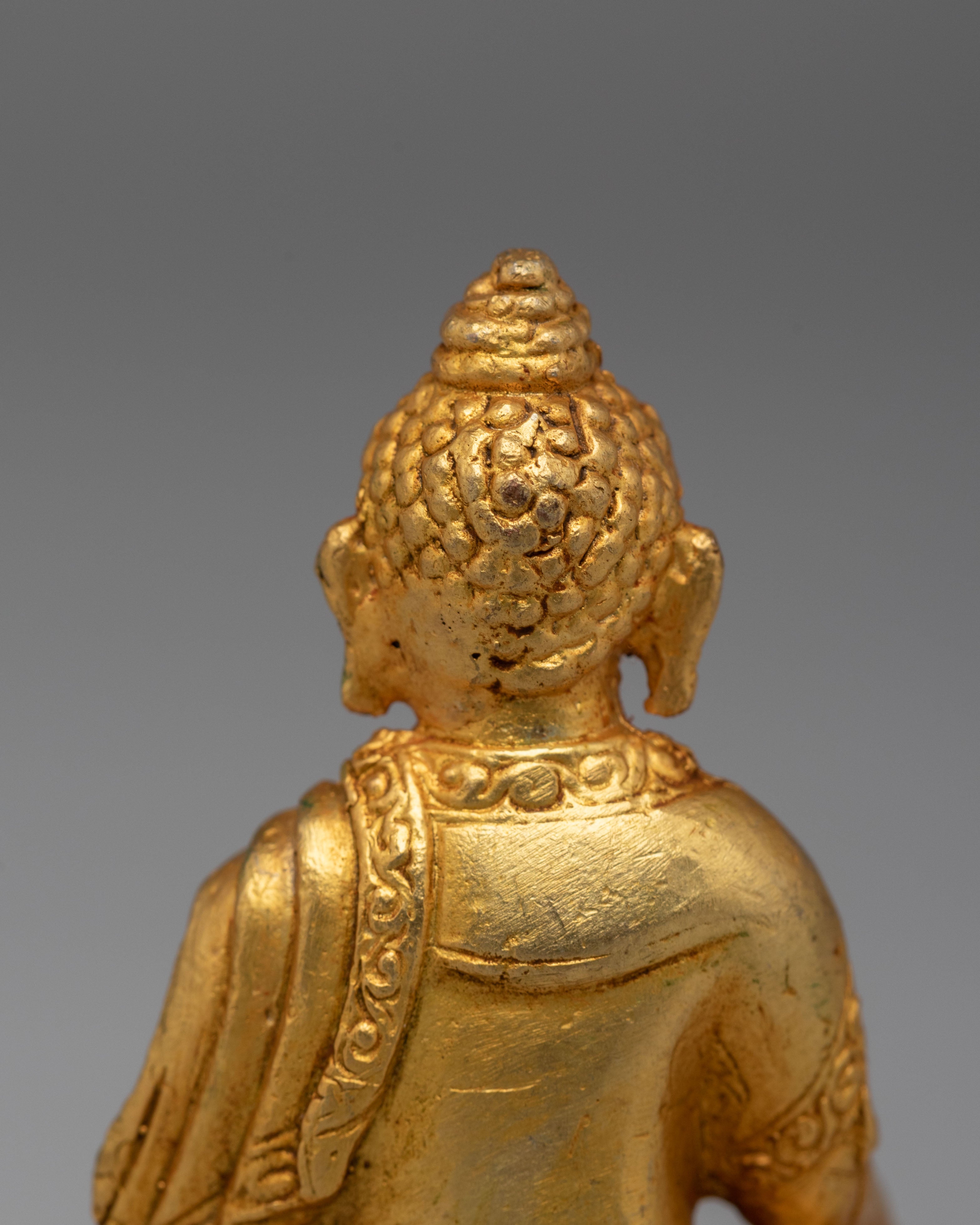 Ratnasambhava Prosperity Buddha Sculpture | Tibetan Buddhist Statue