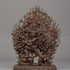 Tibetan Yamantaka Statue
