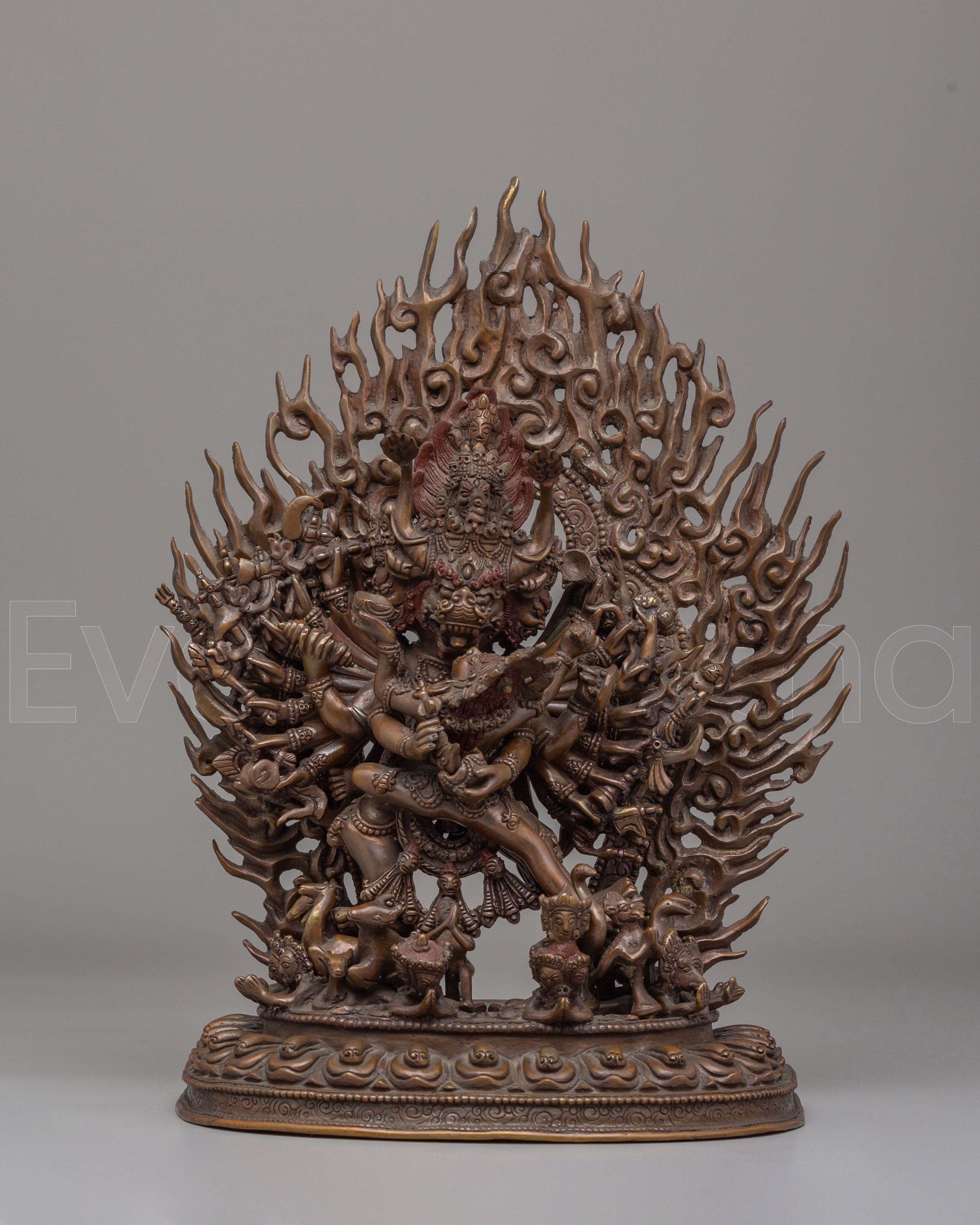 Tibetan Yamantaka Statue