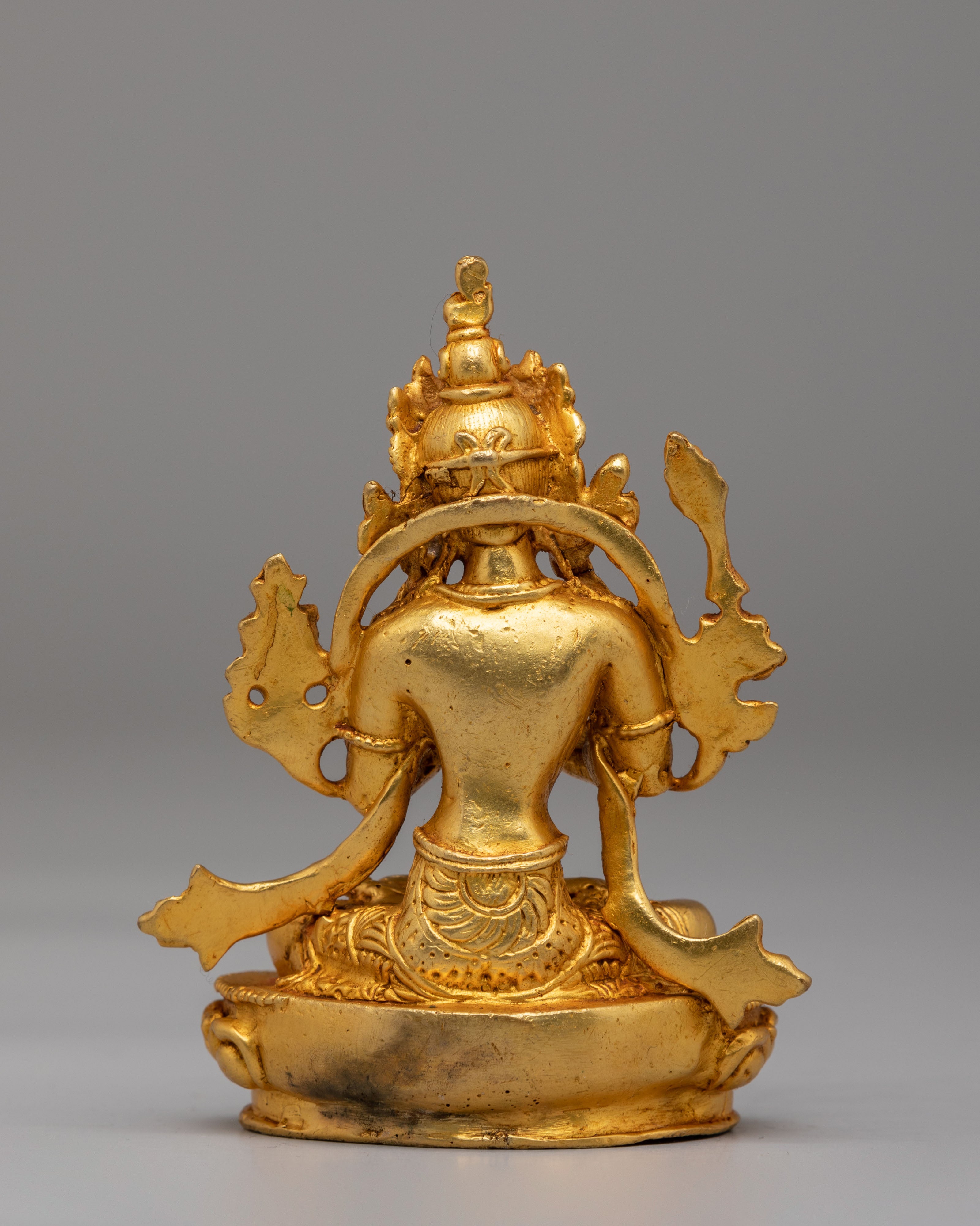 Sacred Tibetan Manjushri Sculpture | Tibetan Bodhisattva of Wisdom