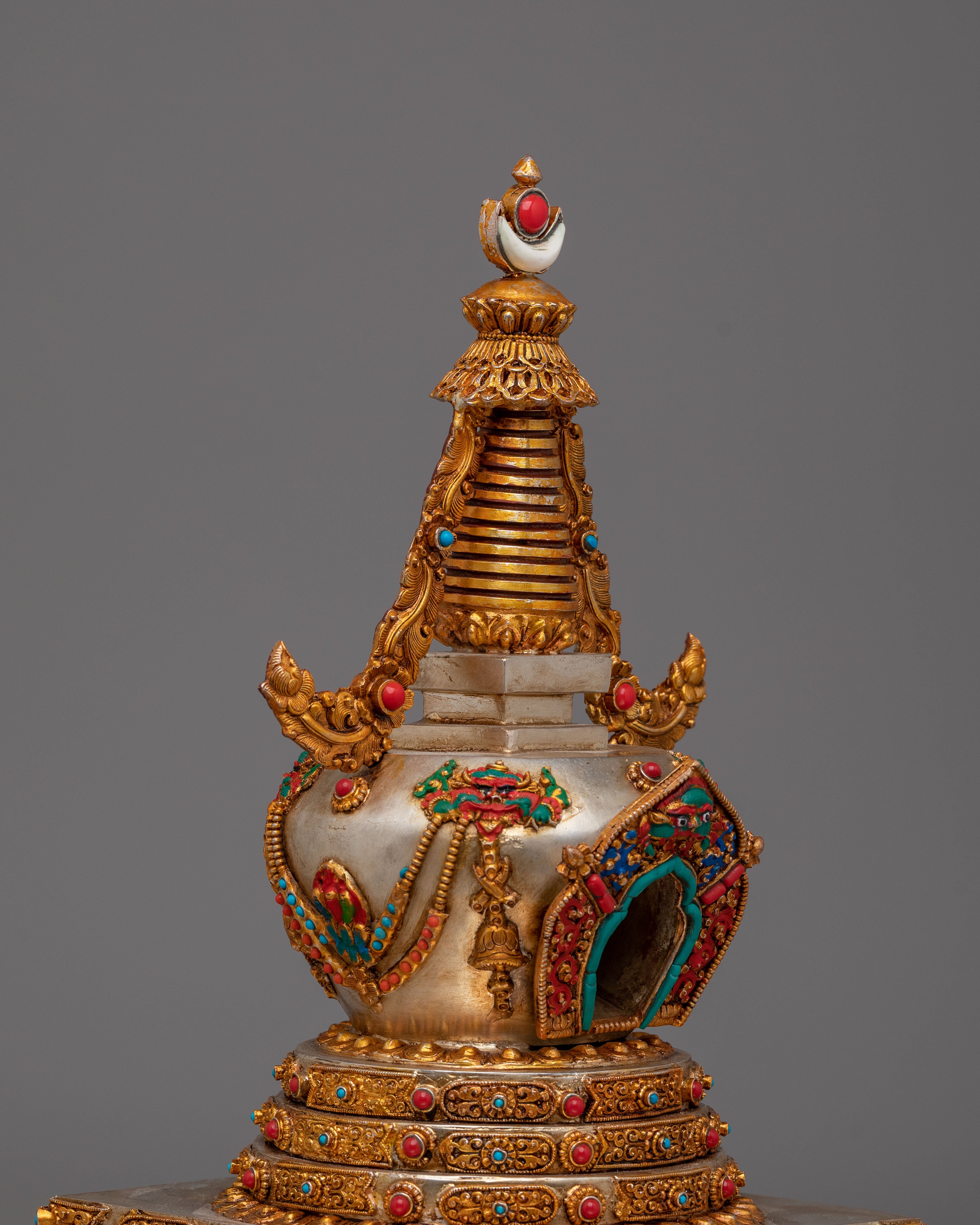 Traditional Tibetan Namgyal Stupa | Symbol of Spiritual Protection and Enlightenment