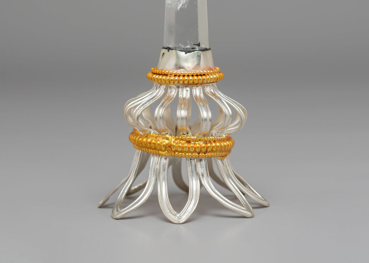 Handmade Crystal With Stand | Perfect for Meditation