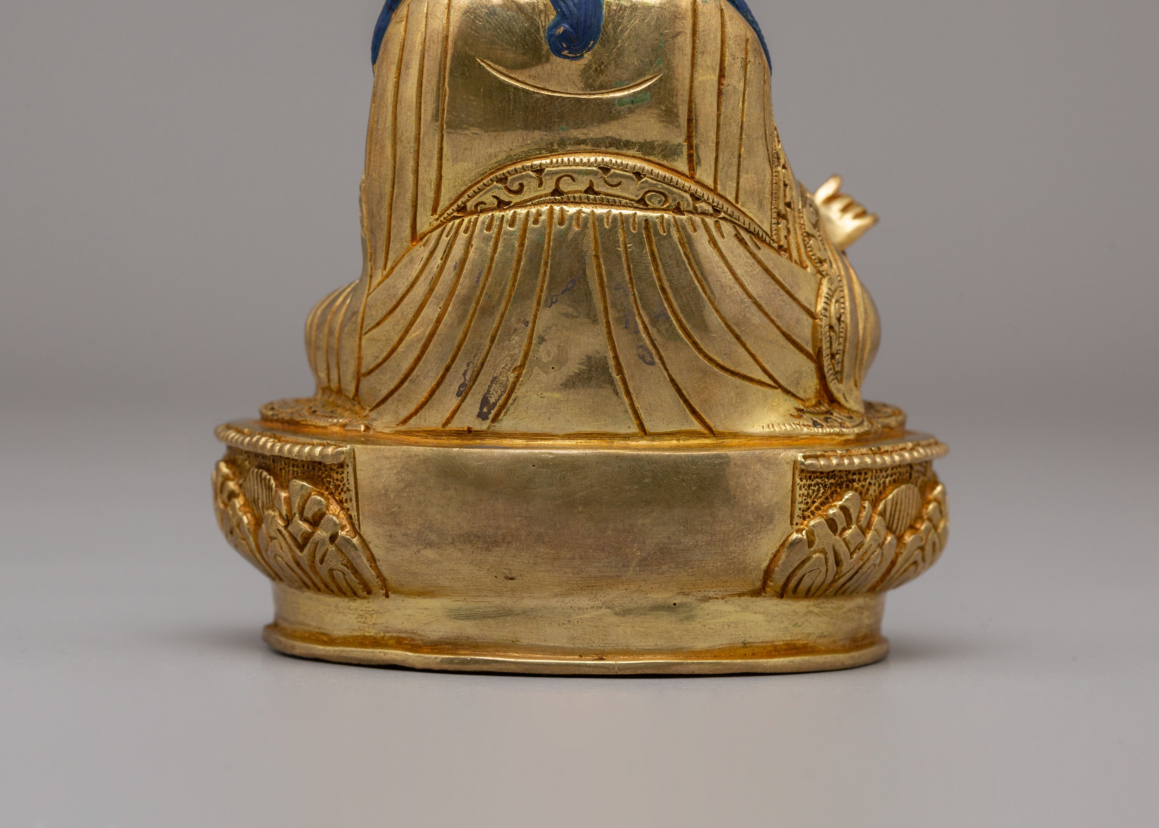 Sacred Padmasambhava Statue | Traditional Artwork