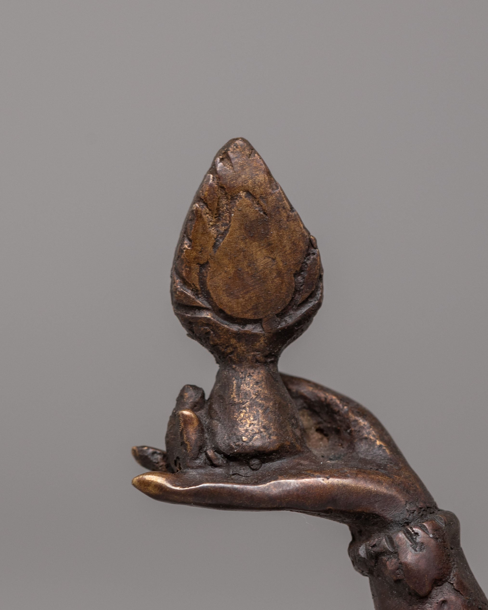 Spiritual Laxmi Goddess Statue | Sacred Copper Statue