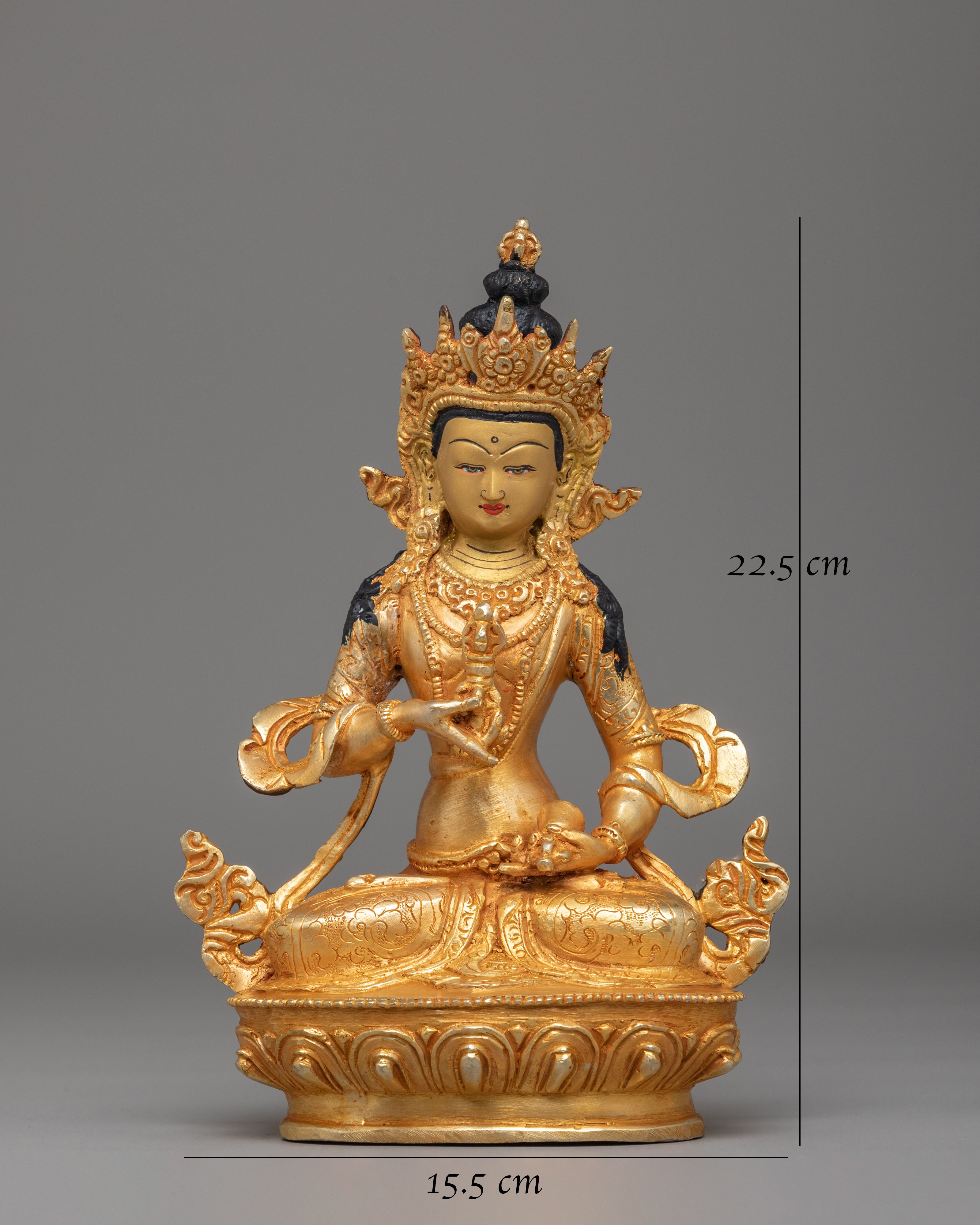 Handcrafted Vajrasattva Altar Statue | Buddha of Purification