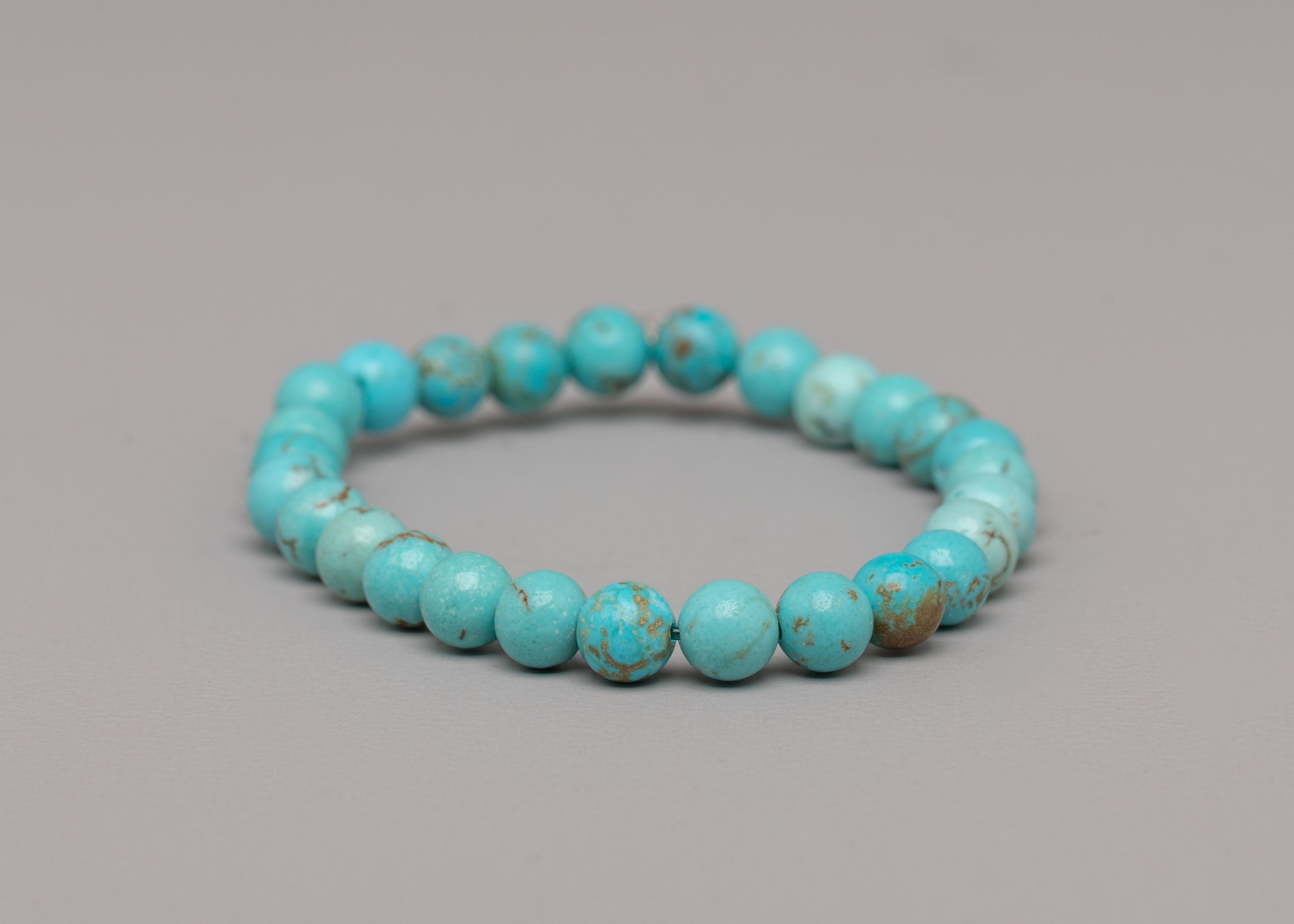 Handmade Turquoise Beaded Bracelet | Artisan Jewelry for Spiritual Connection