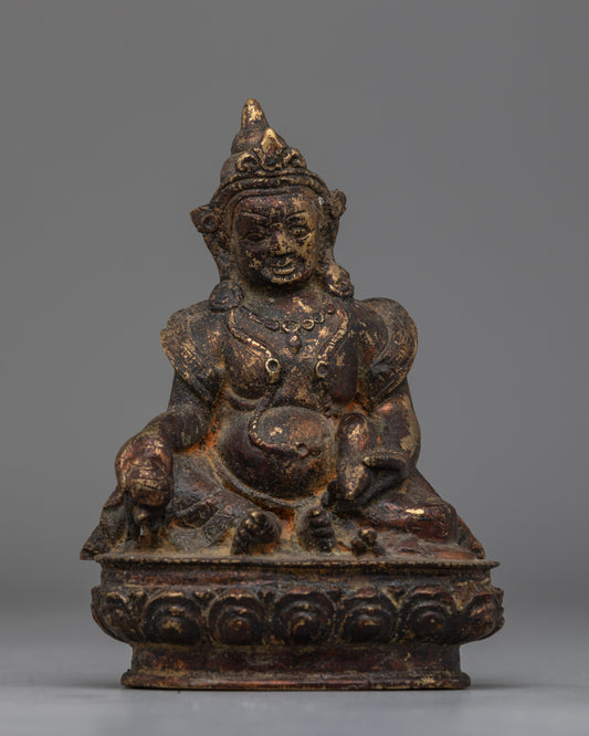 Dzambhala Deity of Wealth Statue