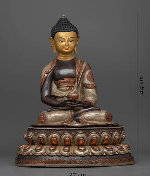 Amitabha Buddha Statue | Traditional Tibetan Style Buddhist Statue