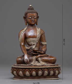 Siddhartha Shakyamuni Buddha Statue | Himalayan Buddhist Art