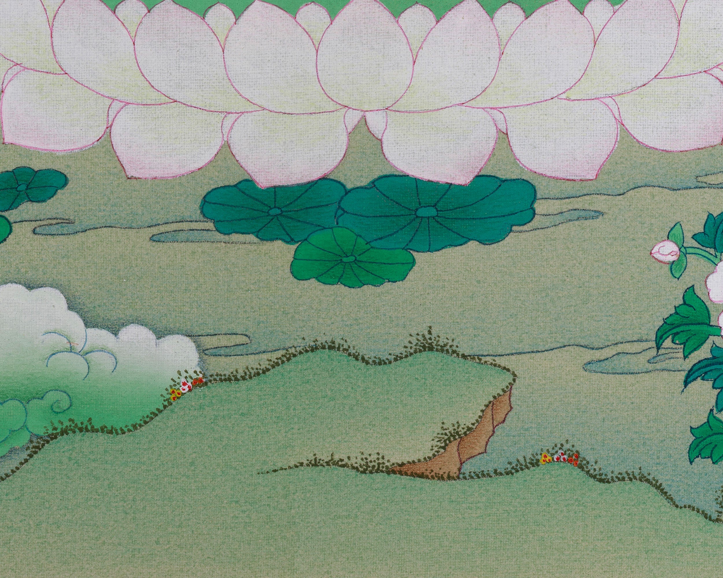 Traditional Art of Four-Armed Chenrezig | Bodhisattva of Boundless Compassion
