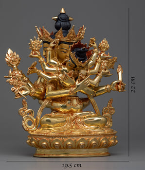 Guhyasamaja Asian Buddhist Art | Enrich Your Space with Buddhist Deity