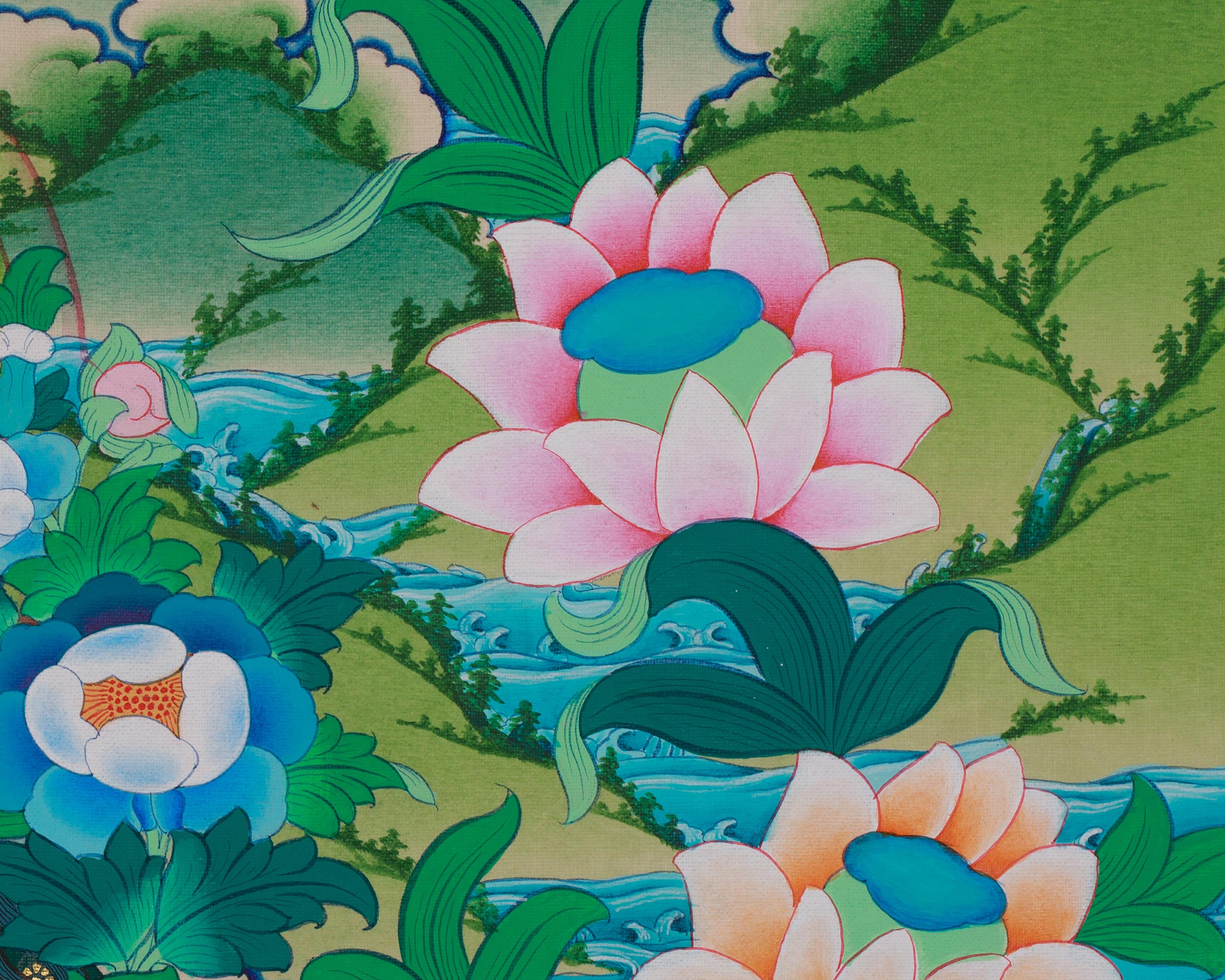 Spiritual Art of White Tara | Healing, Longevity, and Compassion Deity