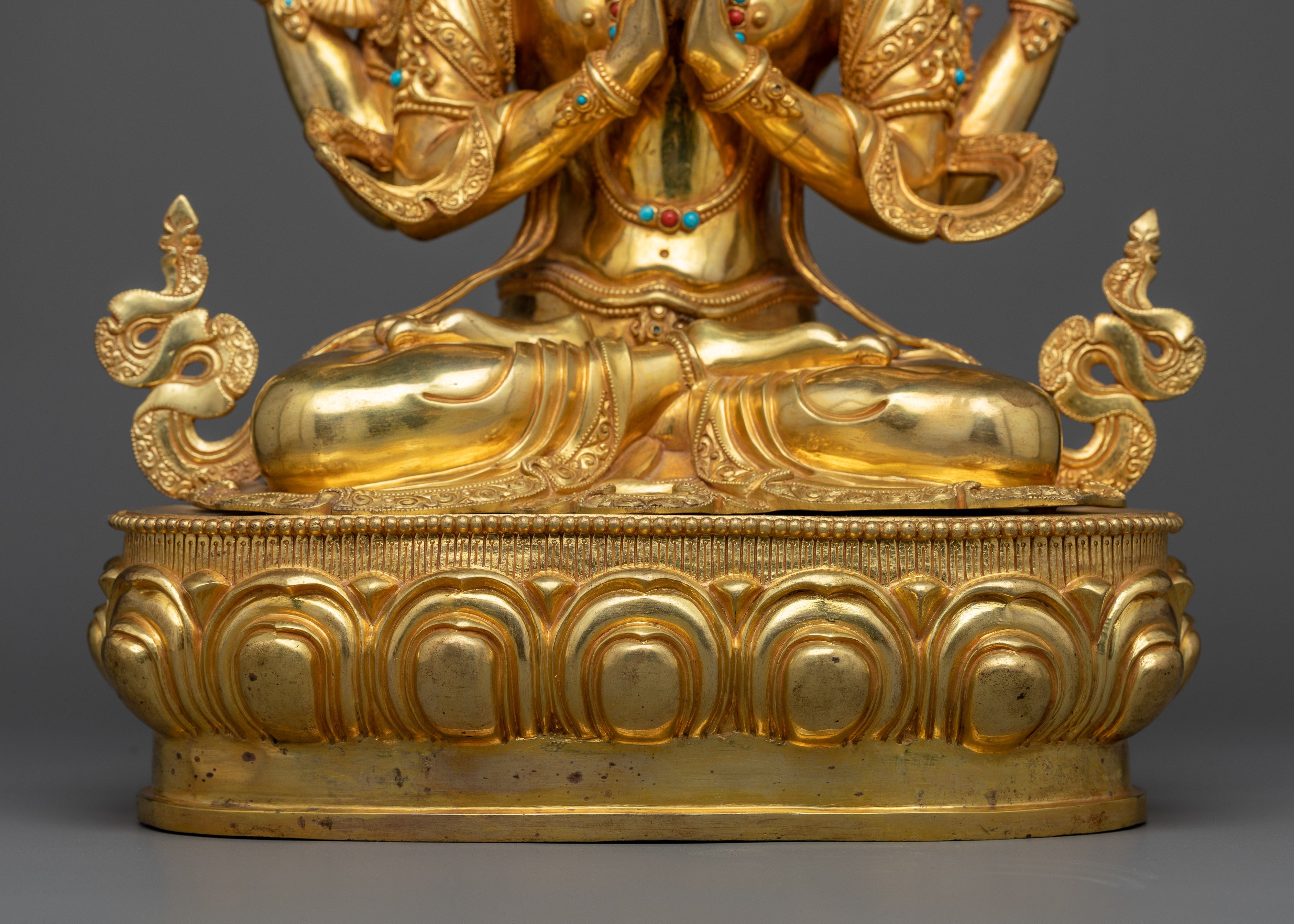 4-Armed Deity "Chenrezig" | Guardian of Limitless Compassion