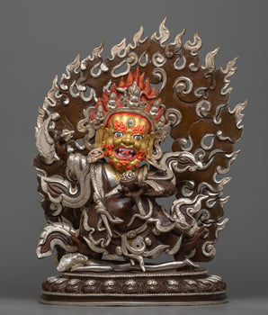 two-armed bernagchen mahakala dharma protector 