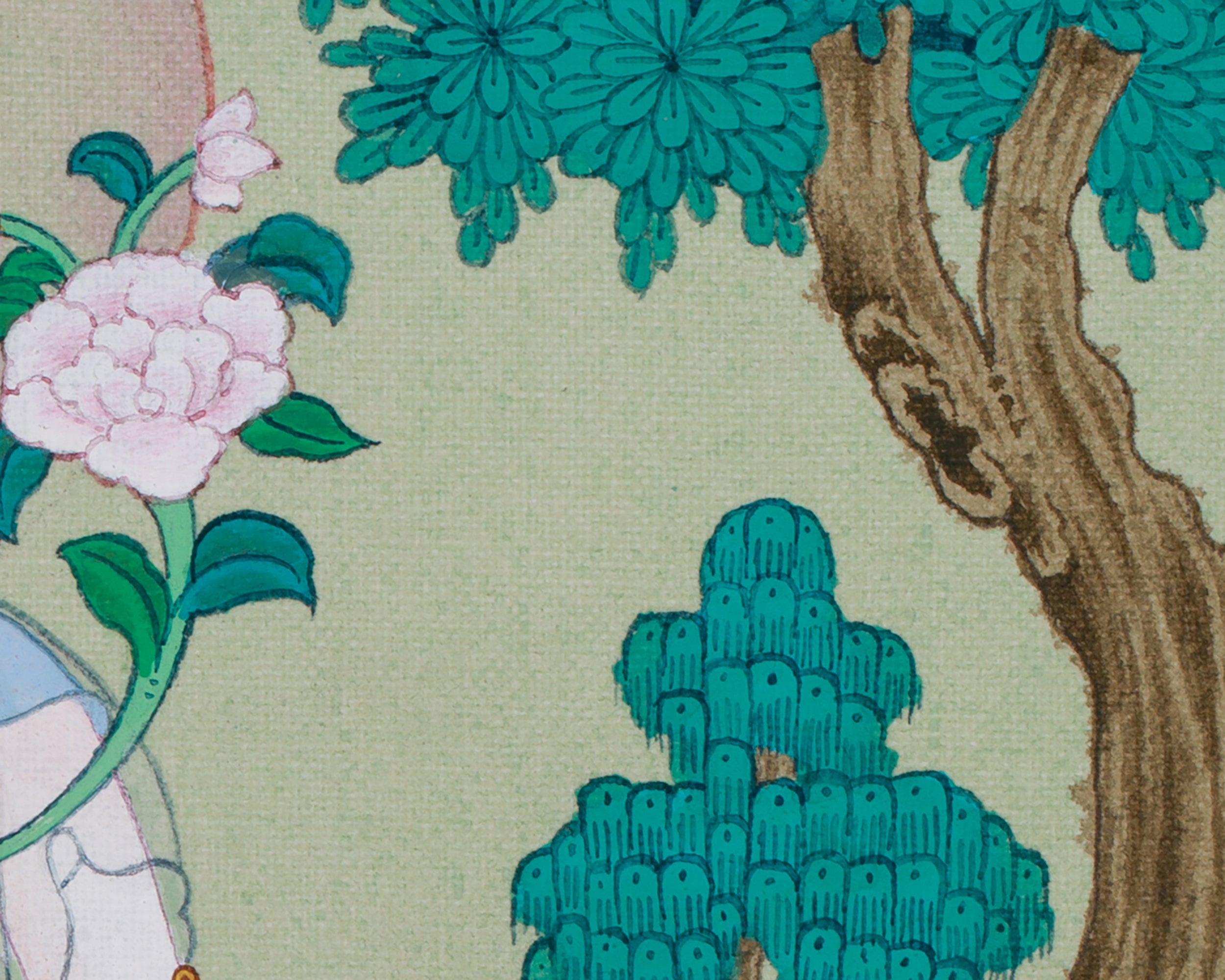 Tibetan White Tara Art | The Seven-Eyed Goddess | Sita Tara