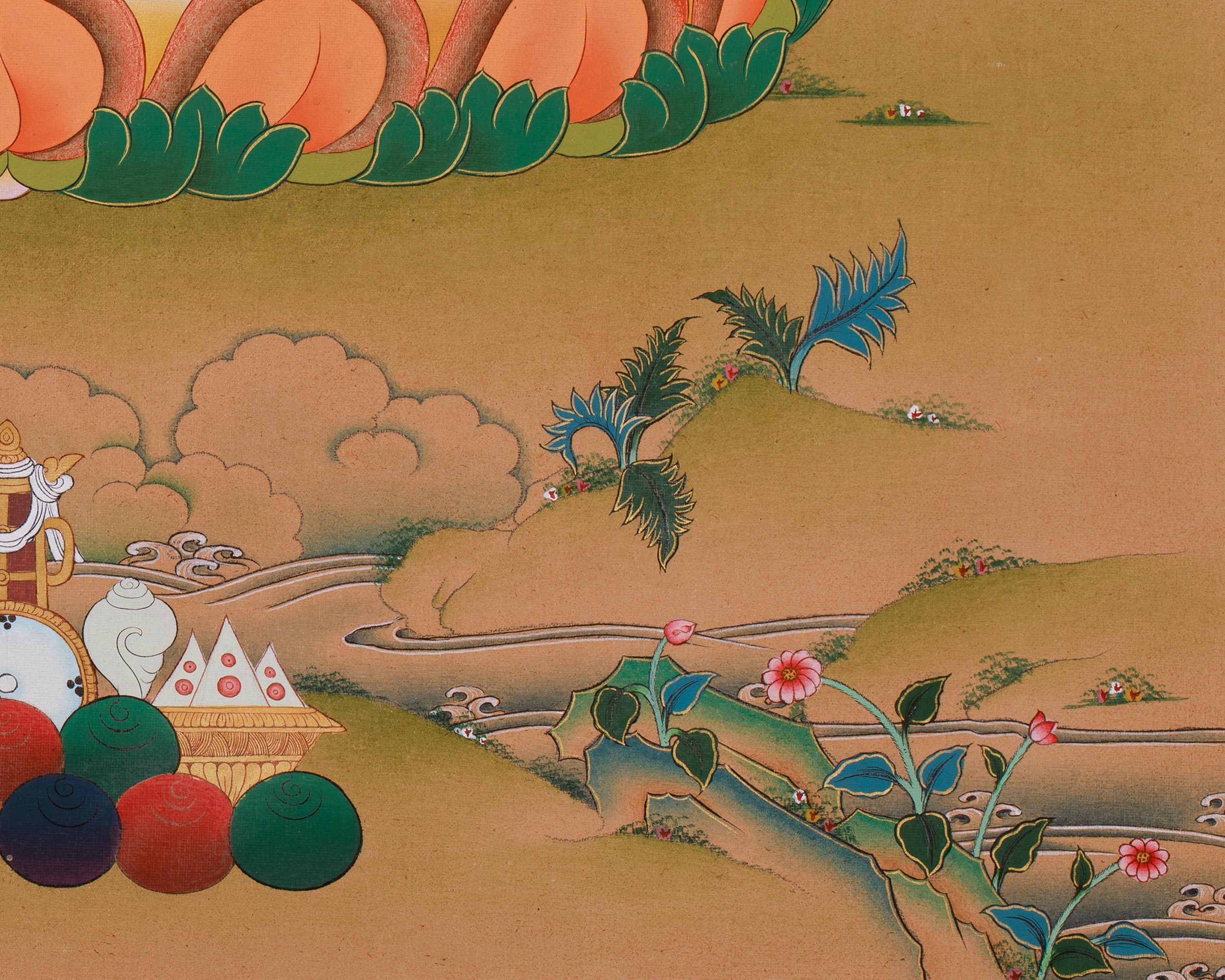 White Tara Compassion Artwork | Sita Tara | Long Life Deity