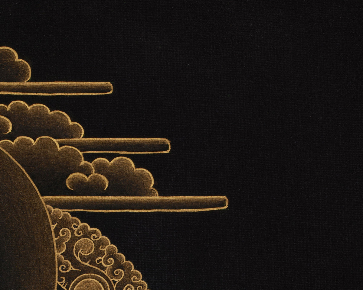 Kshitigarbha Bodhisattva of Compassion Thangka | Himalayan Art