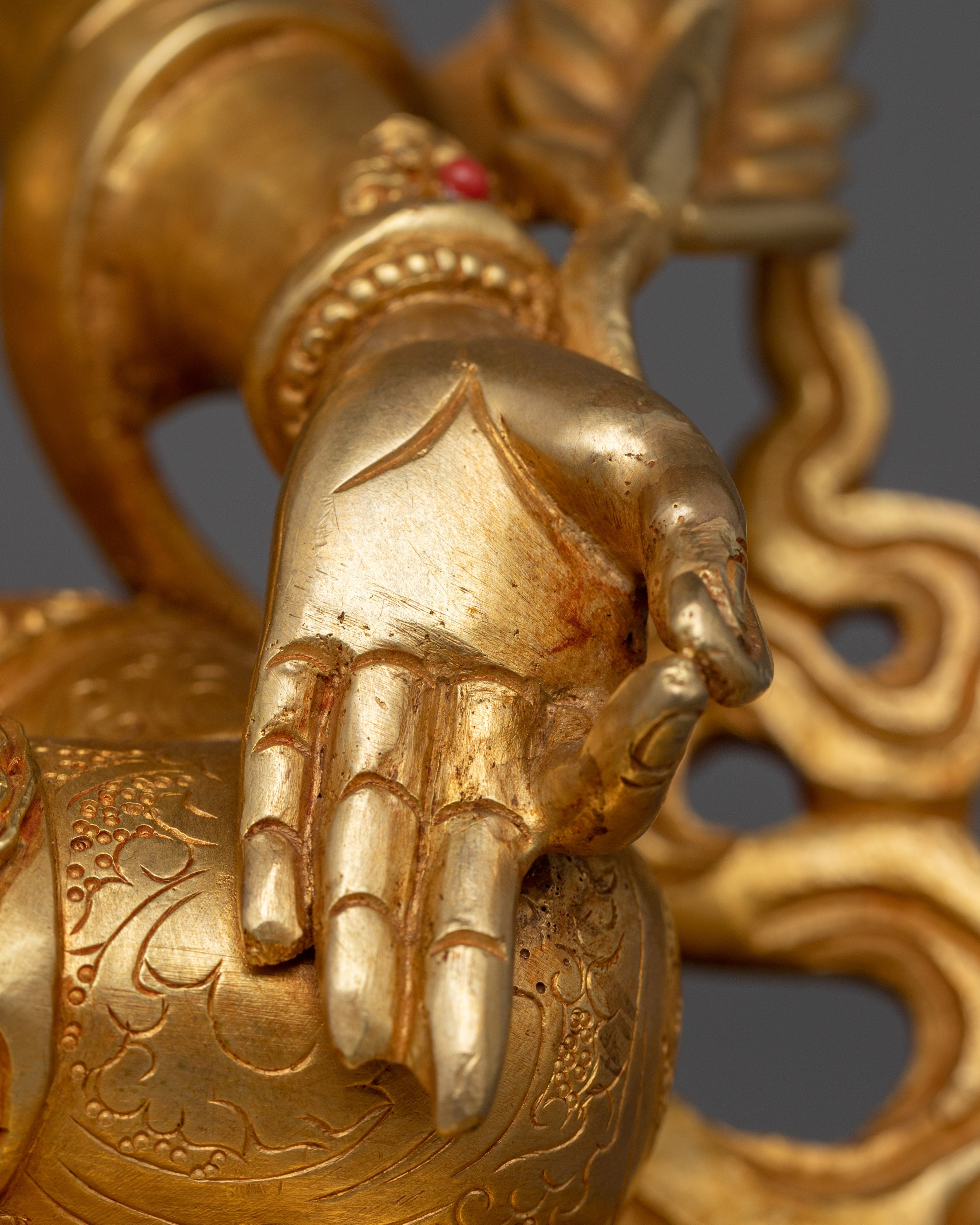 Statue of Kshitigarbha Holding Chintamani | Savior of Beings in Hell