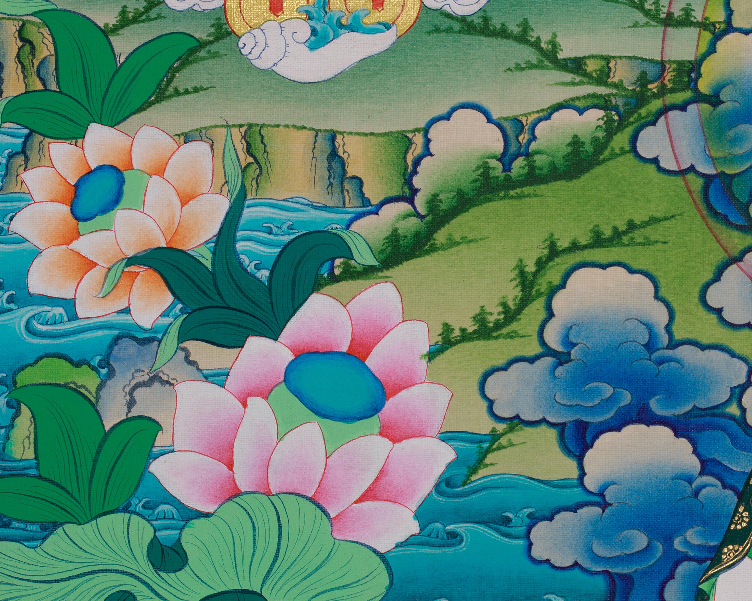 Spiritual Art of White Tara | Healing, Longevity, and Compassion Deity