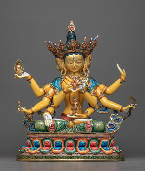 beautiful namgyalma-statue