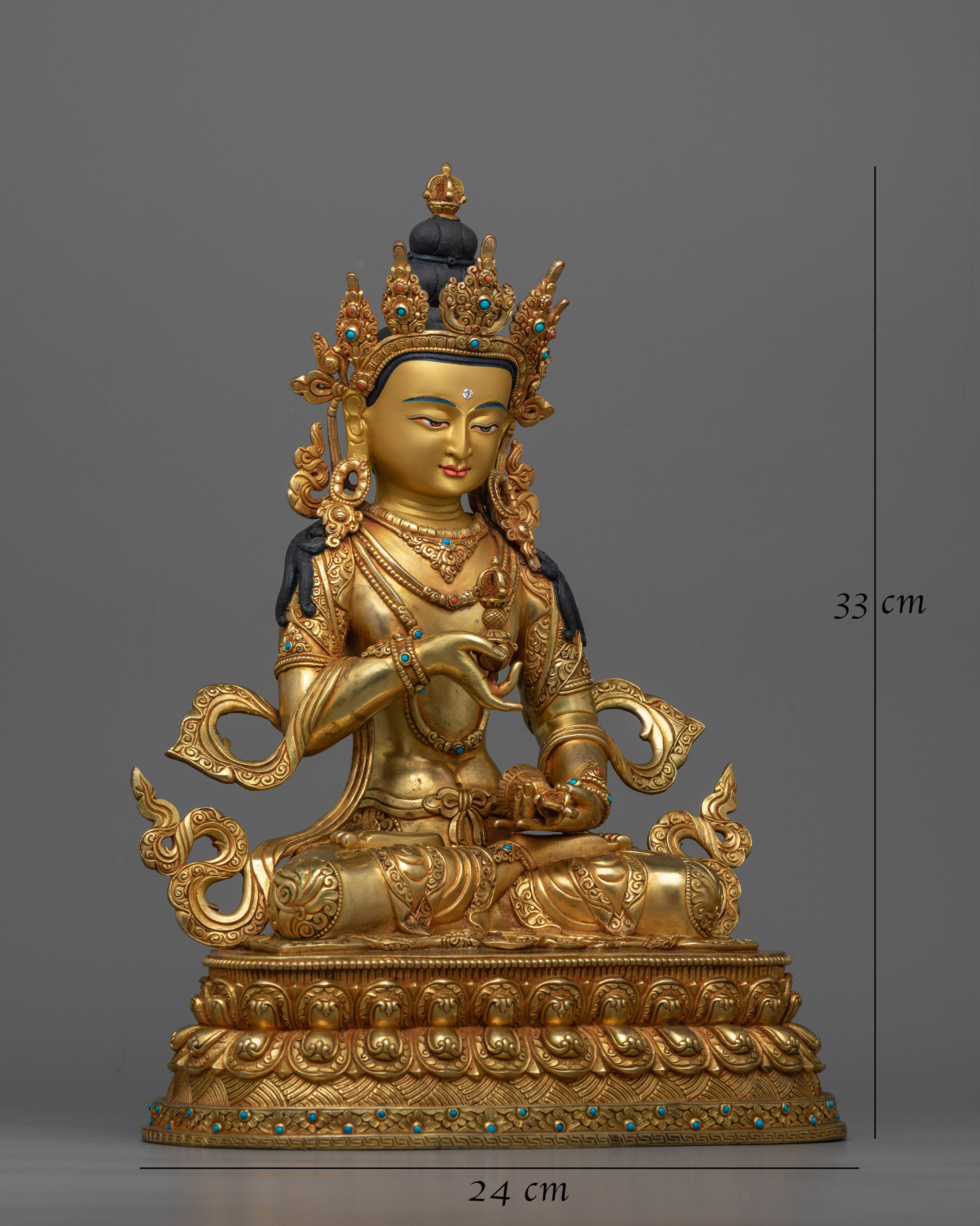Bodisattva Vajrasattva Statue | Symbol of Spiritual Purity