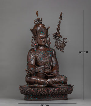 Tantra Master Guru Rinpoche Statue | A Monumental Figure of Vajrayana Buddhism