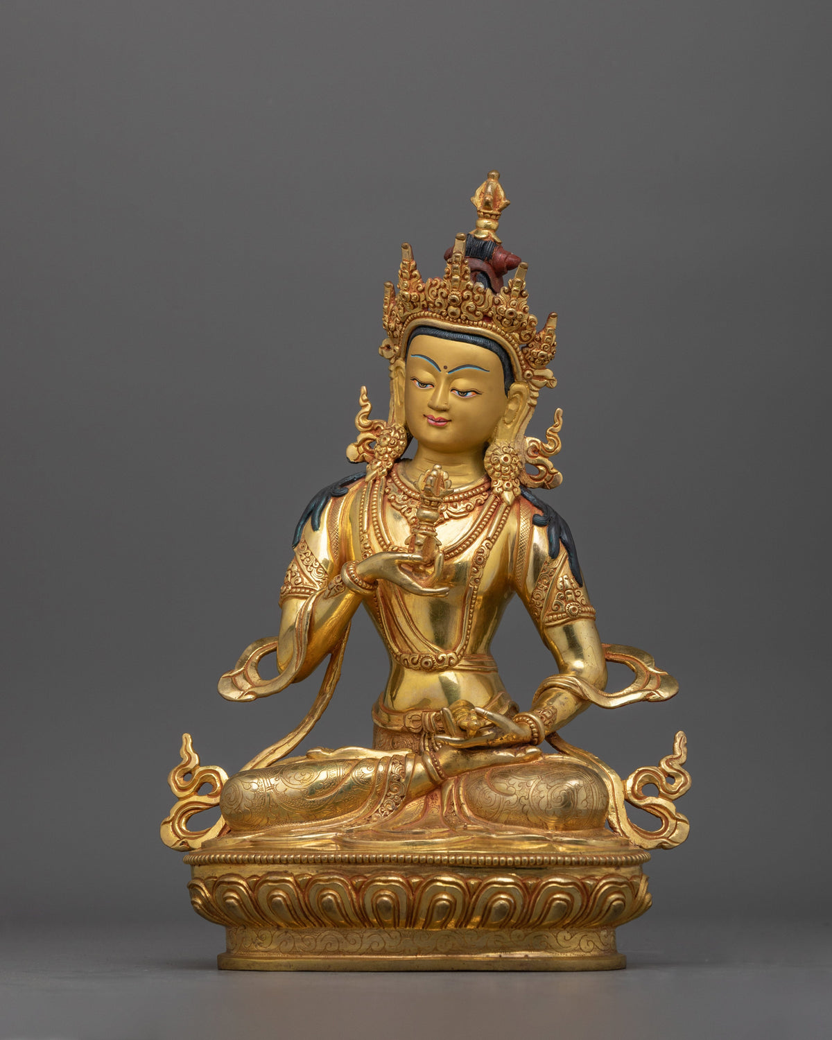 Handcrafted Vajrasattva Copper Statue | The Perfect Symbol of Purity and Transformation