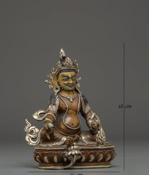 Handmade Copper Statue of Dzambhala