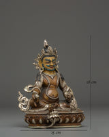 Handmade Copper Statue of Dzambhala