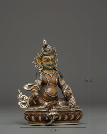 Handmade Copper Statue of Dzambhala