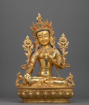 buddhist-deity-white-tara-statue