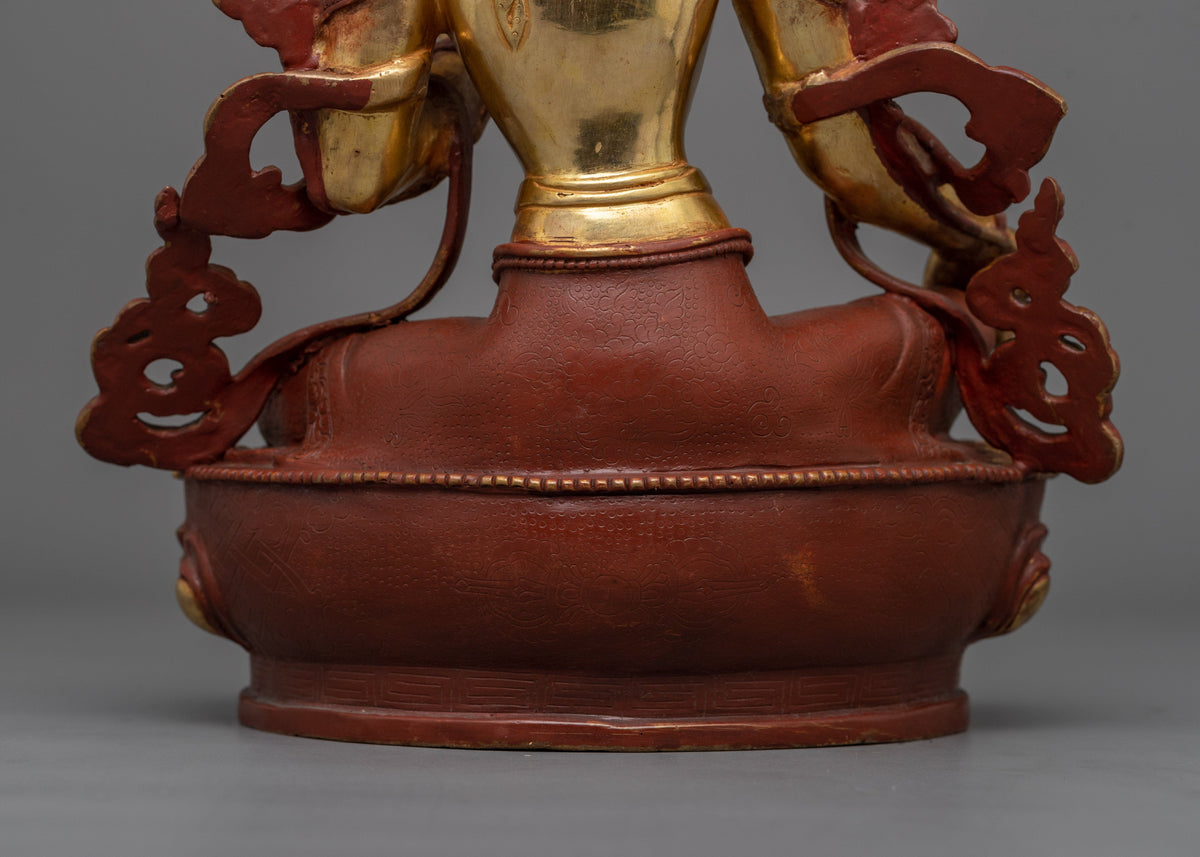 Compassionate Goddess Syamatara Figurine | Mother of All Buddha