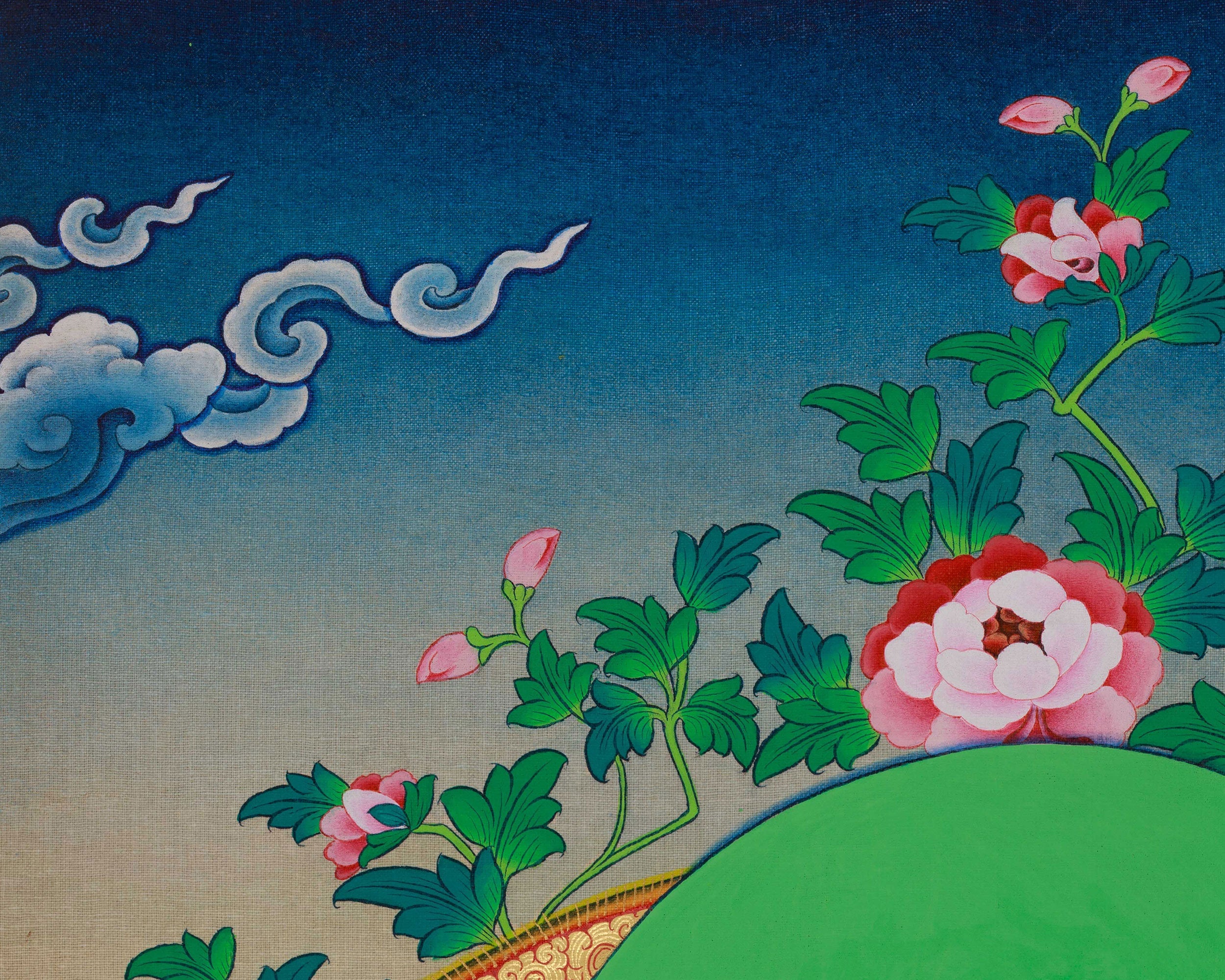 Tilopa Mahasiddha Thangka | Hand Painted Buddhist Master Art