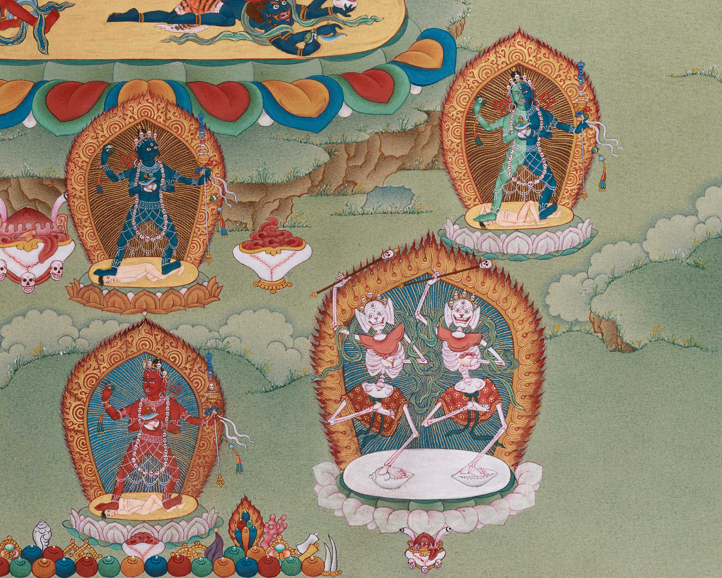 Vajrayogini, Tantric Deity Thangka | Wisdom Goddess of Liberation | LHASA HUES